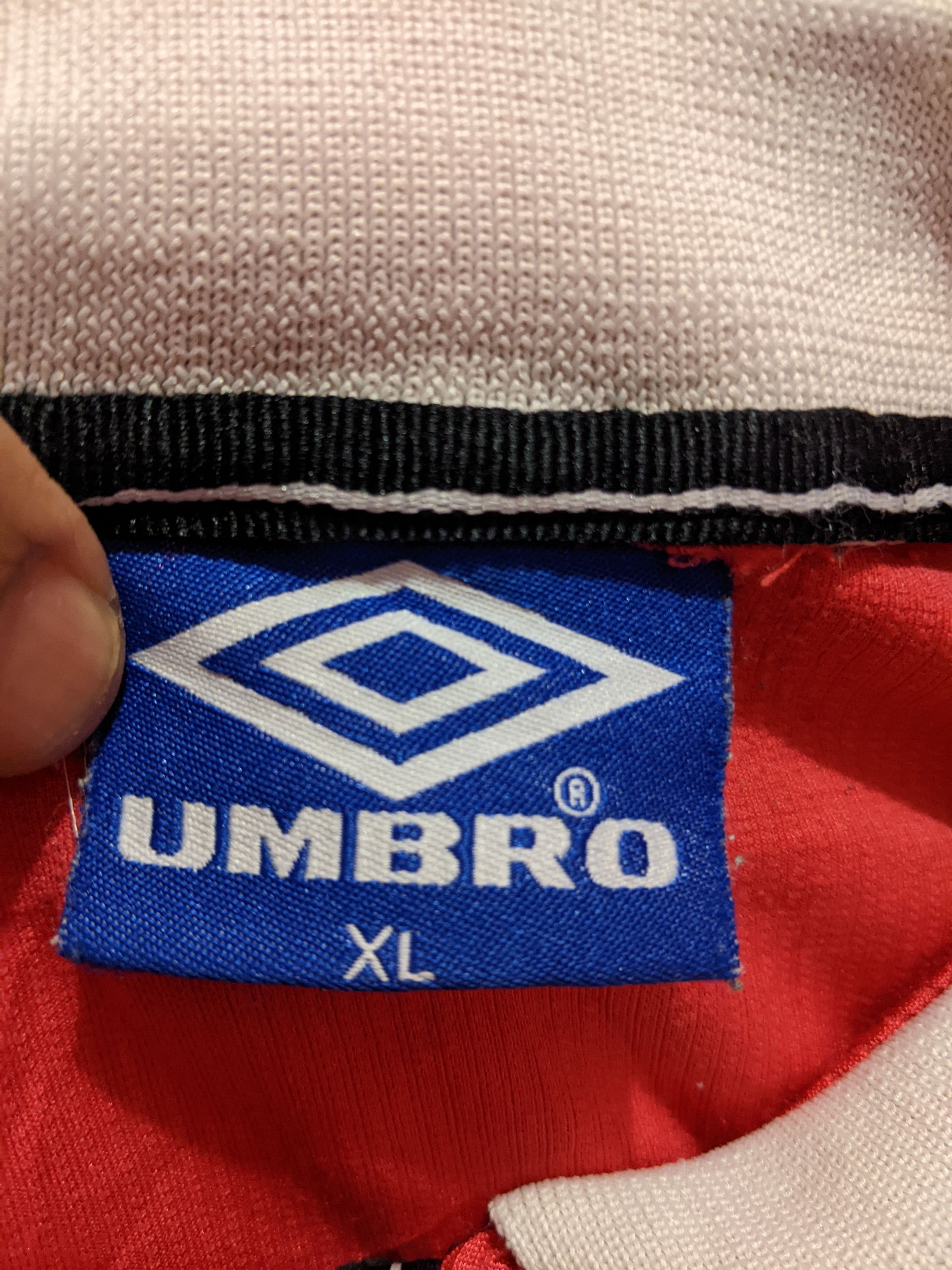 Umbro Manchester united 98-99 template Jersey football shirt Size US XL / EU 56 / 4 - 8 Thumbnail