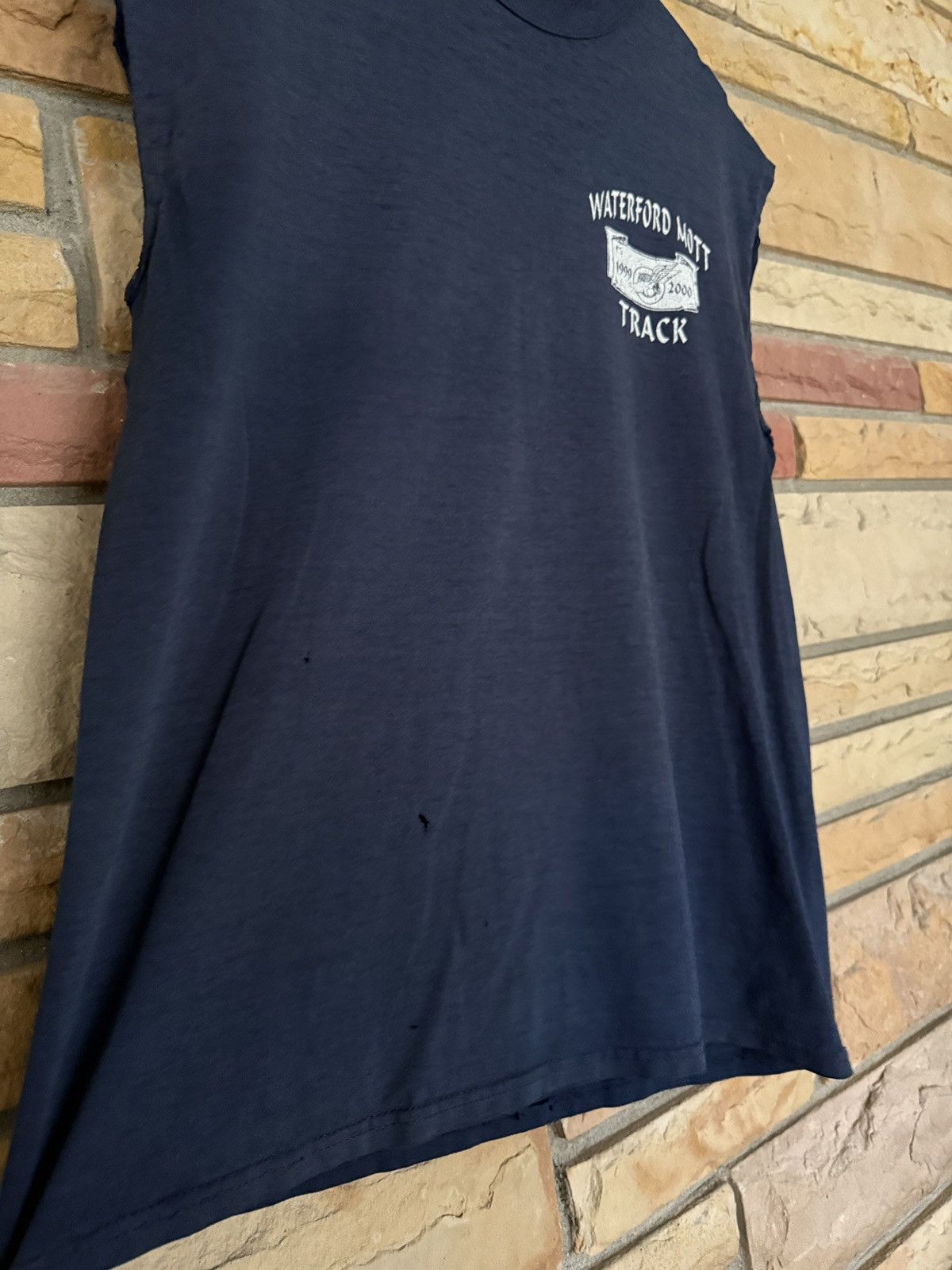 Russell Athletic Vintage 90s Faded Cutoff Skull High School Graphic Tee Size US M / EU 48-50 / 2 - 5 Thumbnail