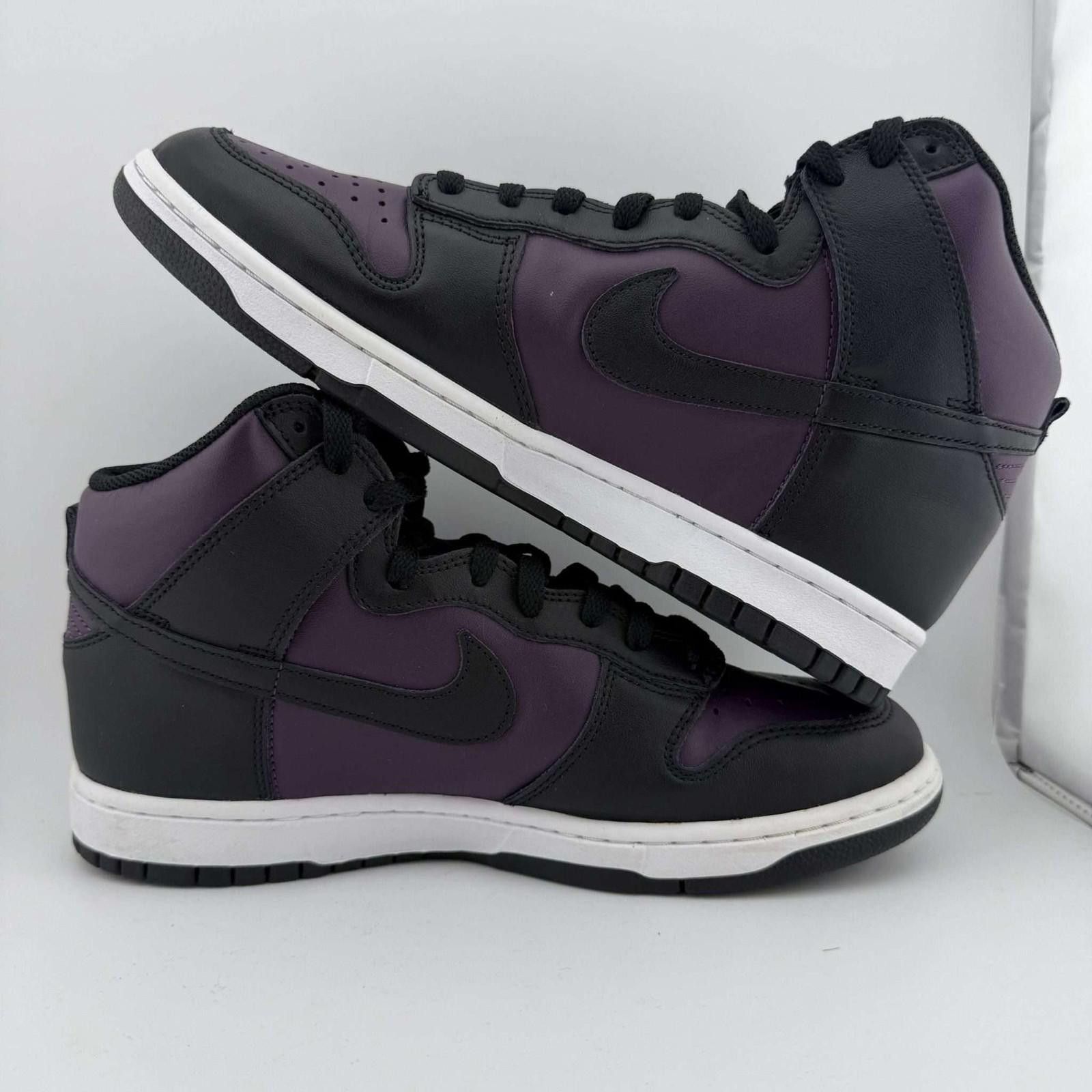 Nike Nike Dunk High Fragment Wine Black White 10.5 Used OG Box Size US 10.5 / EU 43-44 - 7 Thumbnail