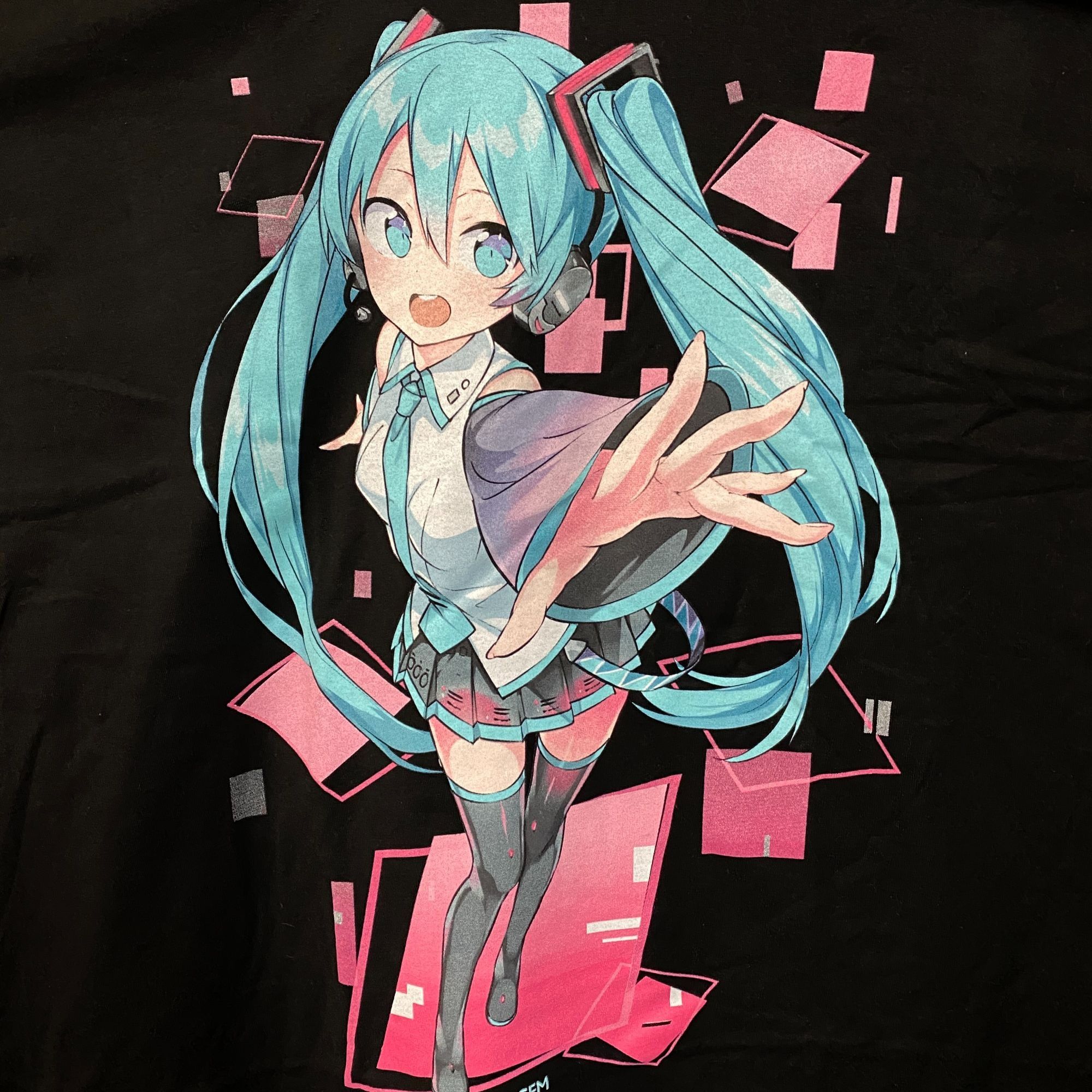 Anime Hatsune Miku "Called Back" Anime Vocaloid T-shirt 2XL Size XXL / US 16-18 / IT 52-54 - 2 Thumbnail