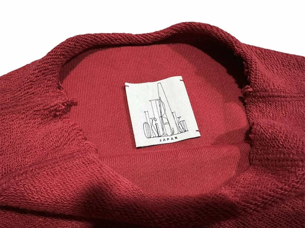 20471120 × Japanese Brand 🔥Rare Archived Sample Okiraku Deconstructed Sweater Flared Size US M / EU 48-50 / 2 - 14 Thumbnail
