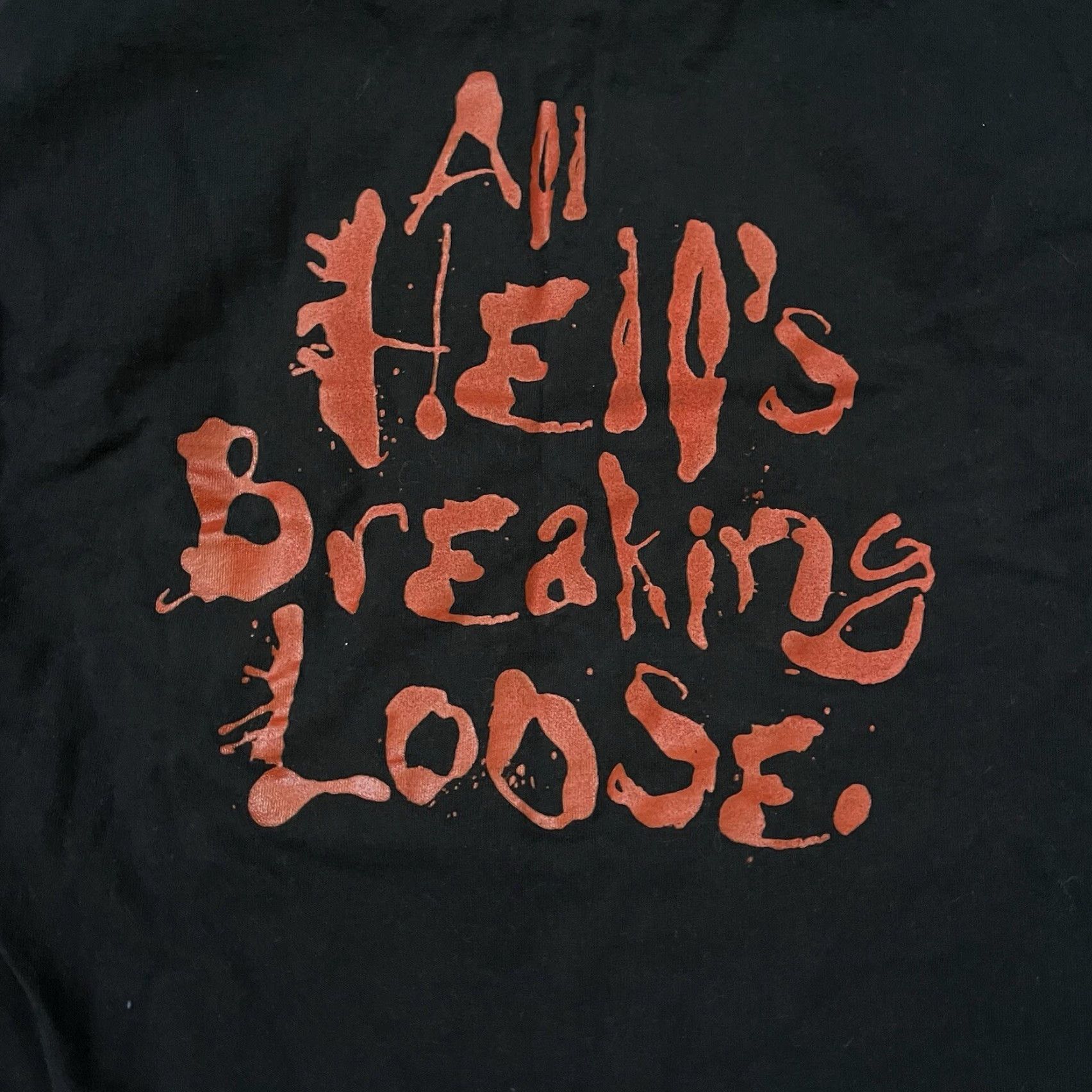 Fruit Of The Loom Vintage 1993 Doom Video Game All Hell’s Breaking Loose T‑Shirt 90s Promo Tee Size US L / EU 52-54 / 3 - 4 Thumbnail