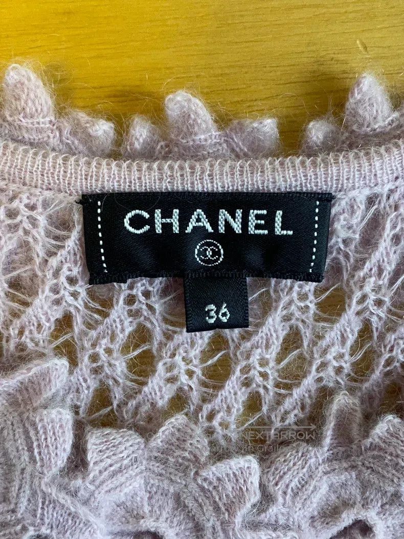 Chanel Chanel Pink knitted dress Size XS / US 0-2 / IT 36-38 - 7 Thumbnail