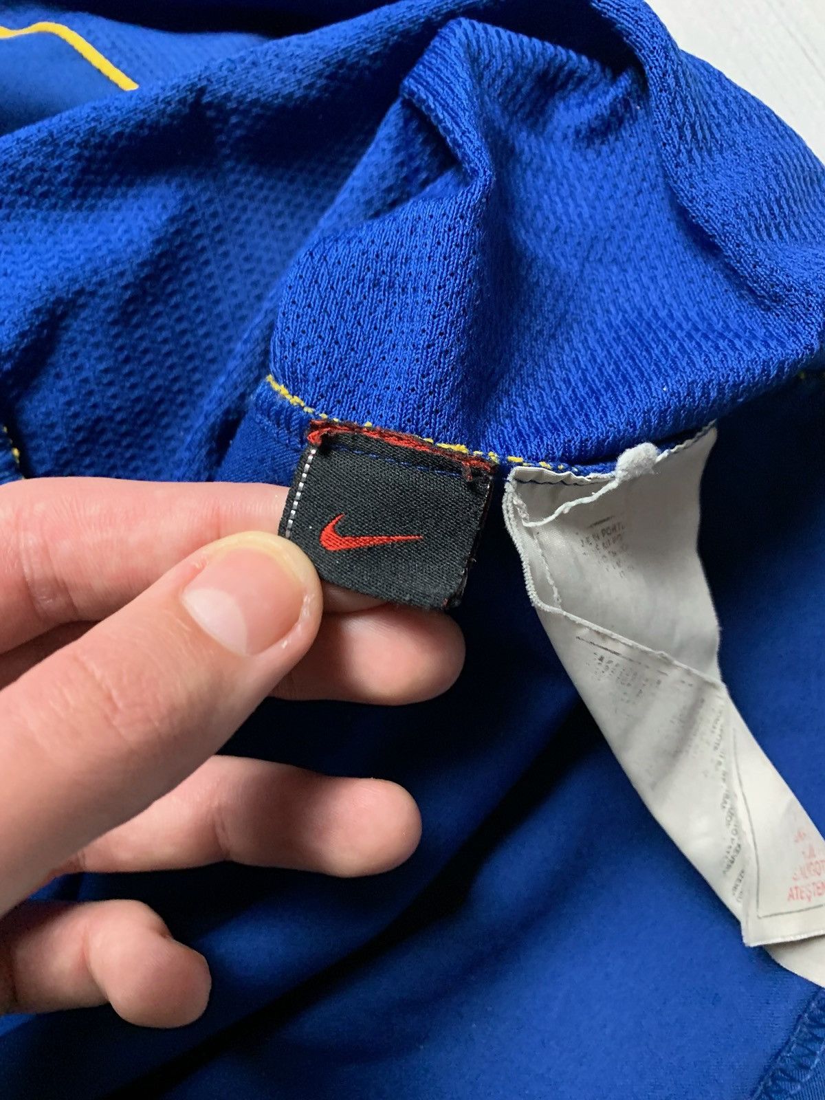 Nike × Vintage Vintage Nike Arsenal soccer jersey size L rare blue away Size US L / EU 52-54 / 3 - 7 Thumbnail