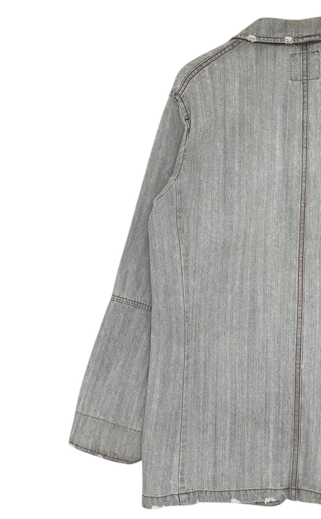 Japanese Brand × Vintage Vintage Brand Power to The People Chore Jacket 2000s Size US L / EU 52-54 / 3 - 7 Thumbnail