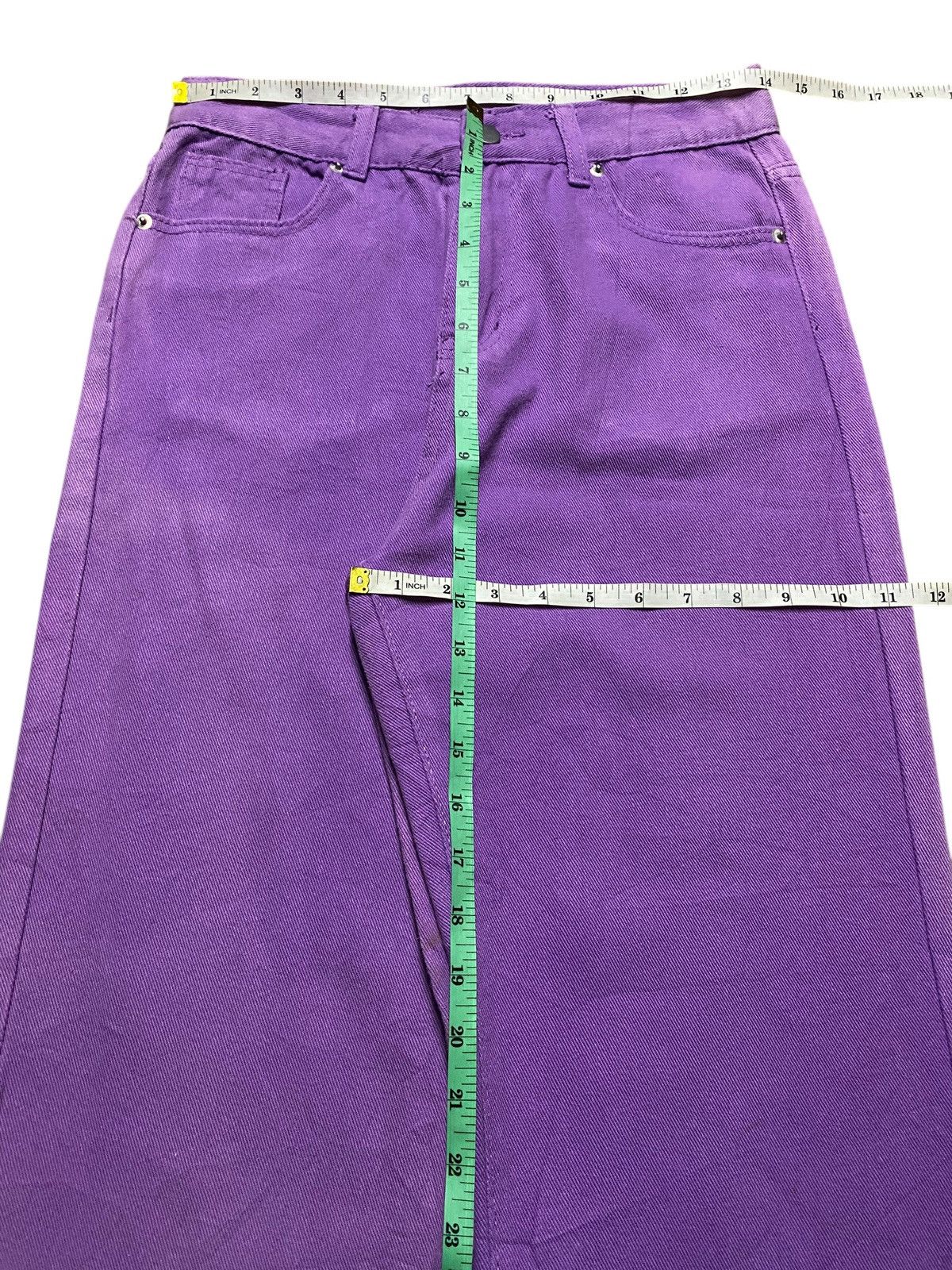 Japanese Brand Vintage Japanese Brand Faded Wash Frayer Baggy Jeans Size US 28 / EU 44 - 11 Thumbnail