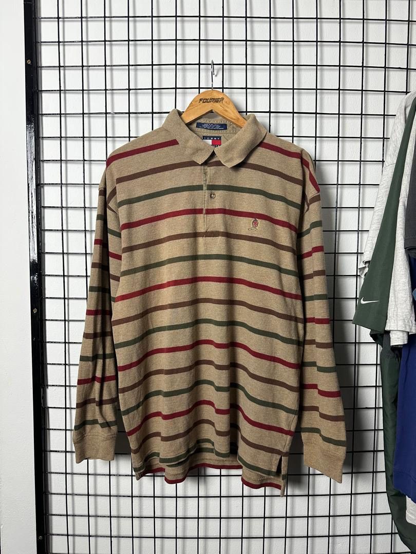 Other × Tommy Hilfiger TOMMY HILFIGER STRIPE LONGSLEEVE Size US XL / EU 56 / 4 - 1 Thumbnail