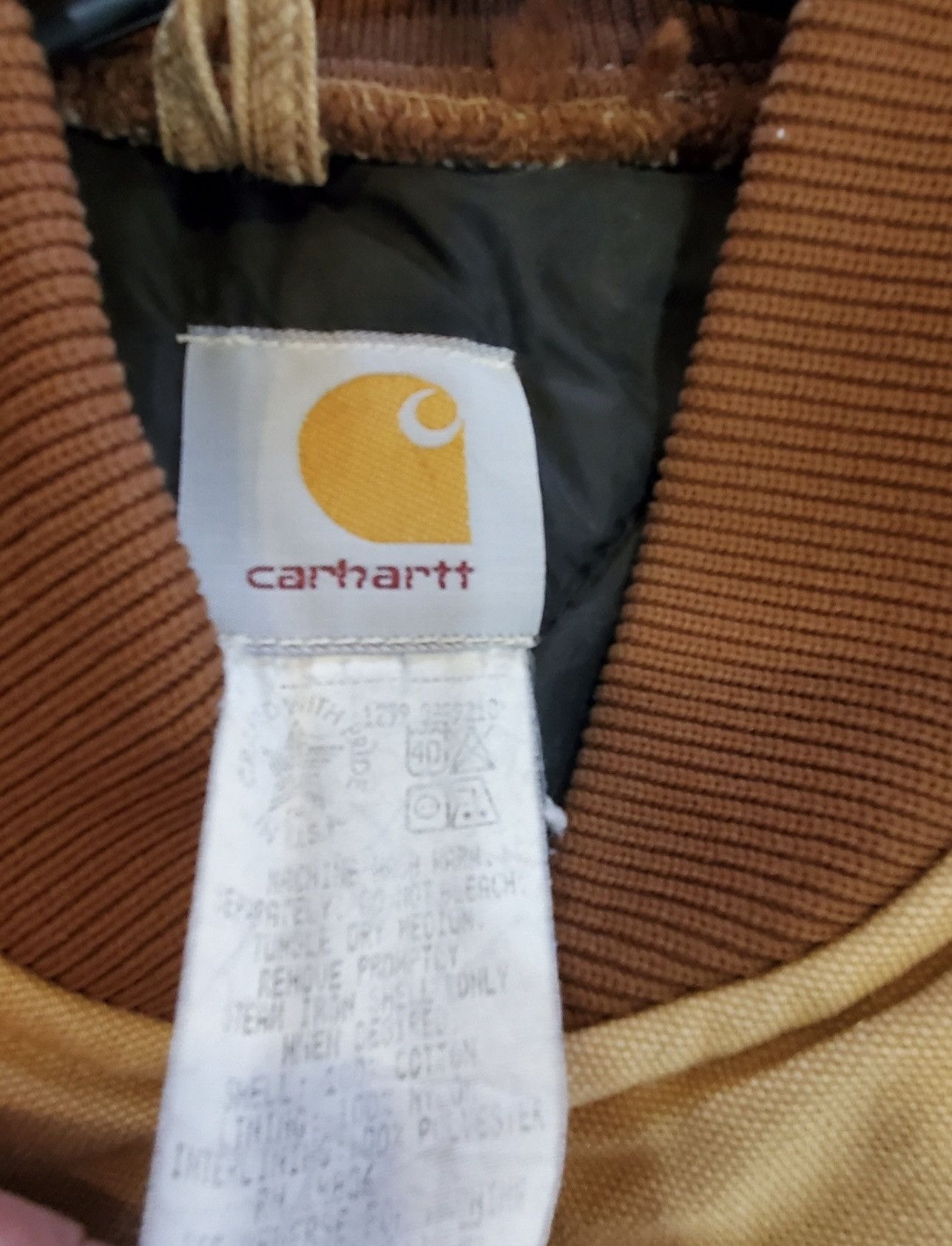 Carhartt Carhartt Brown Tan Quilted Work Vest size XL Size US XL / EU 56 / 4 - 6 Thumbnail