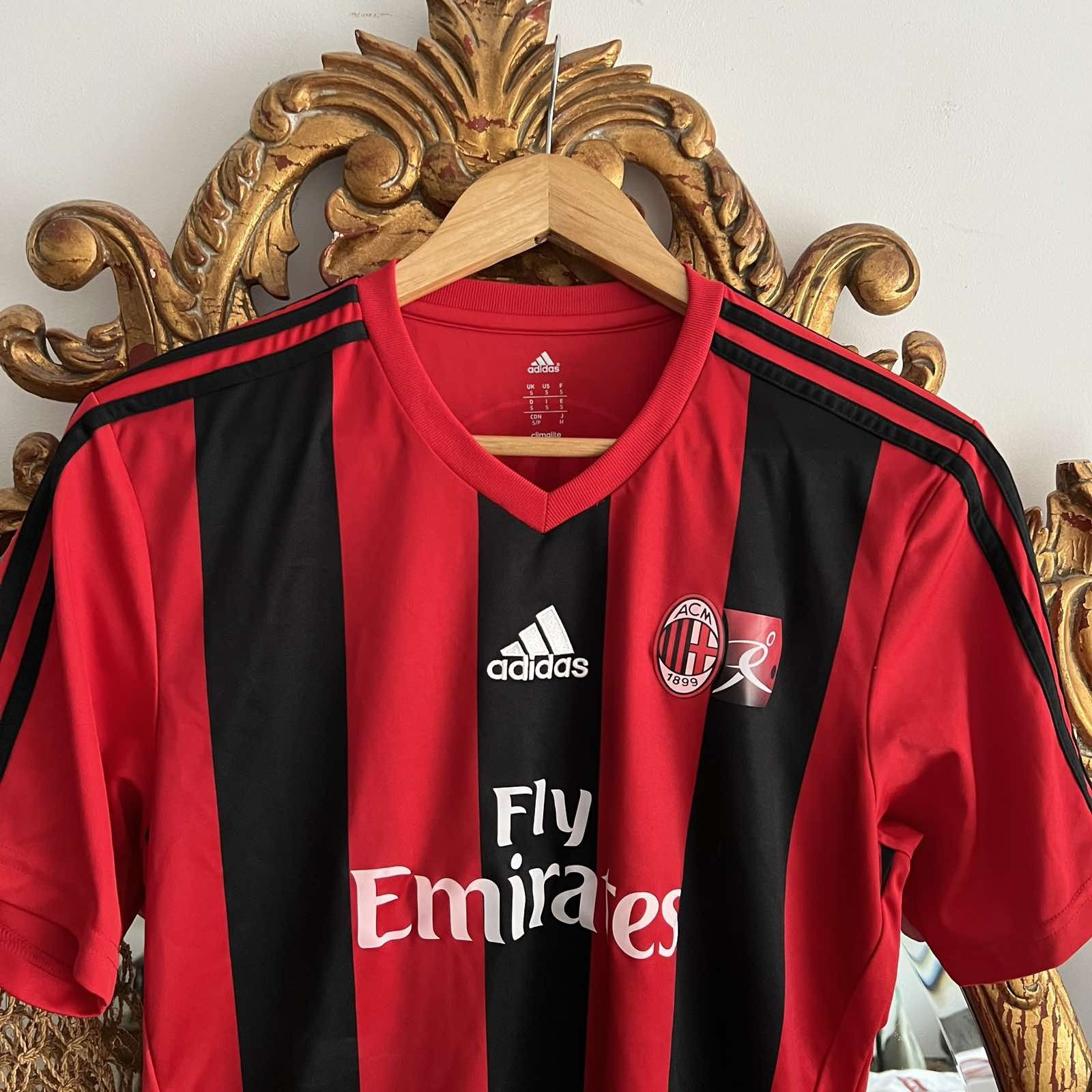 Adidas Adidas AC MILAN 2015 Home Jersey Sz S Size US S / EU 44-46 / 1 - 4 Thumbnail