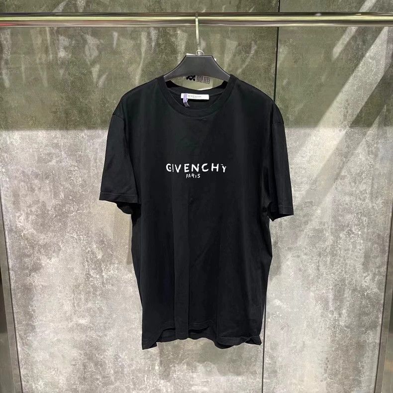 Givenchy Givenchy GVC Destroyed Logo Short-Sleeve Size US L / EU 52-54 / 3 - 1 Thumbnail
