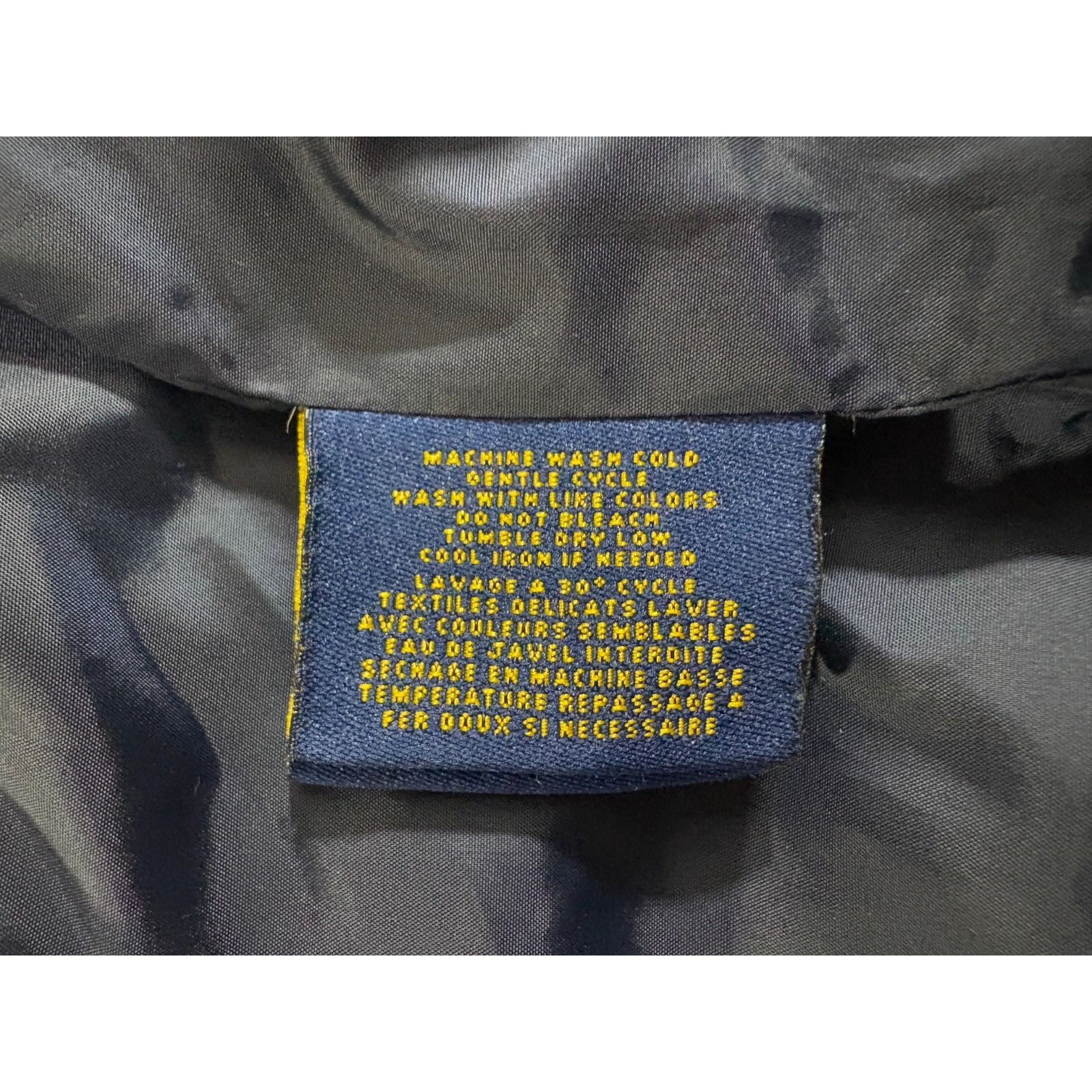Ralph Lauren Rugby Ralph Lauren patch "12" canvas Down Vest size L color Size US L / EU 52-54 / 3 - 5 Thumbnail