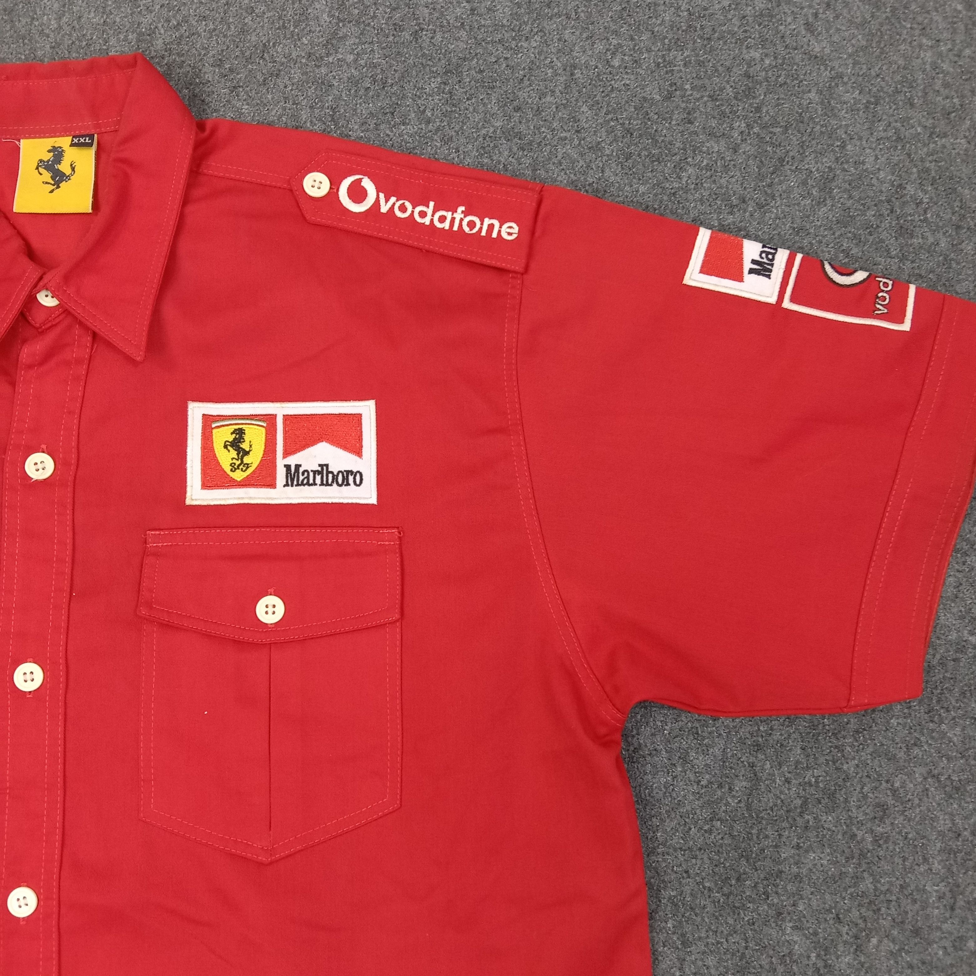 Ferrari Ferrari Marlboro Motorsports Button Up Shirt C259N13 Size US L / EU 52-54 / 3 - 5 Thumbnail