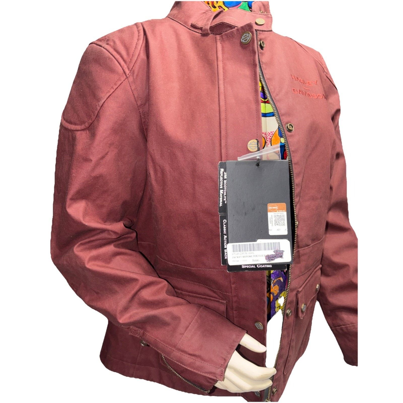 Other Woman’s Harley Davidson Textile Riding Jacket Limited Editio Size L / US 10 / IT 46 - 5 Thumbnail
