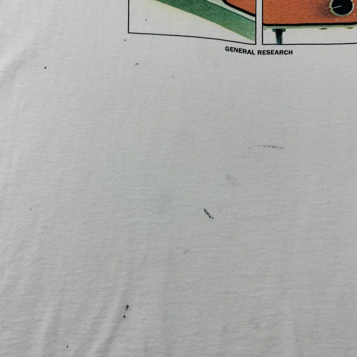 General Research × Japanese Brand × Vintage Vintage distressed 90s GENERAL RESEARCH Art printed tee Size US M / EU 48-50 / 2 - 10 Thumbnail