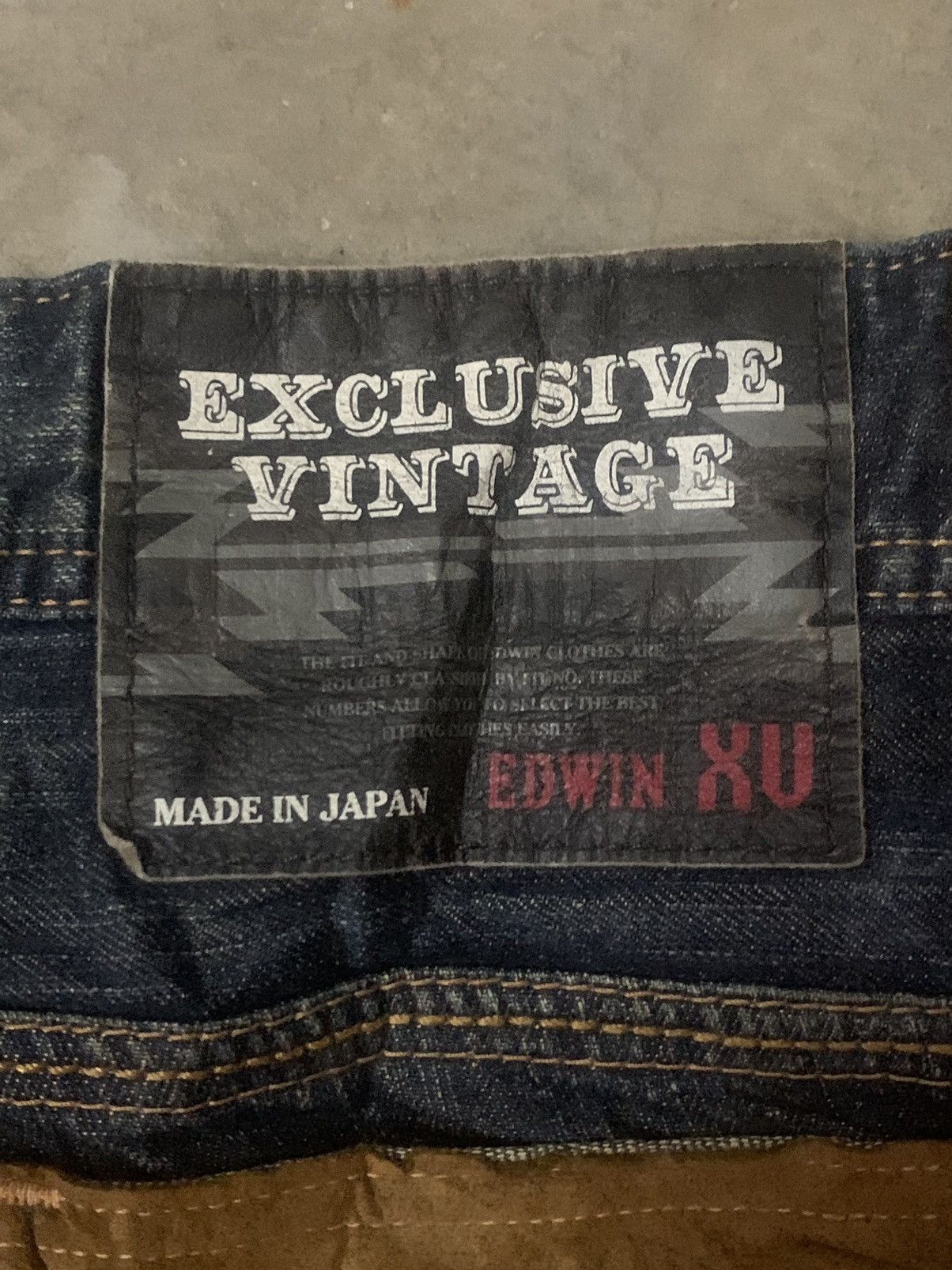 Edwin Edwin Exclusive Vintage Flare Denim Jeans Size US 30 / EU 46 - 9 Thumbnail