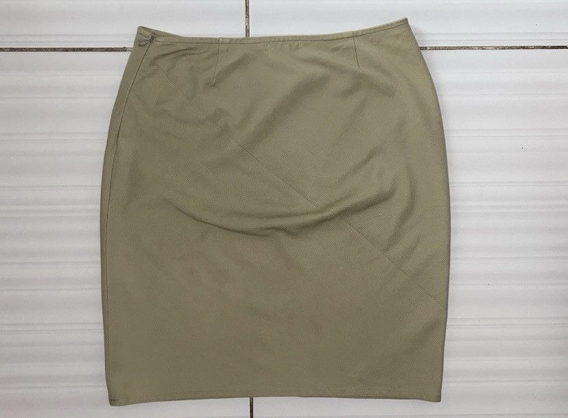 Helmut Lang 1998 HELMUT LANG COTTON SKIRT SIZE 40 VINTAGE Size 27" / US 4 / IT 40 - 2 Thumbnail