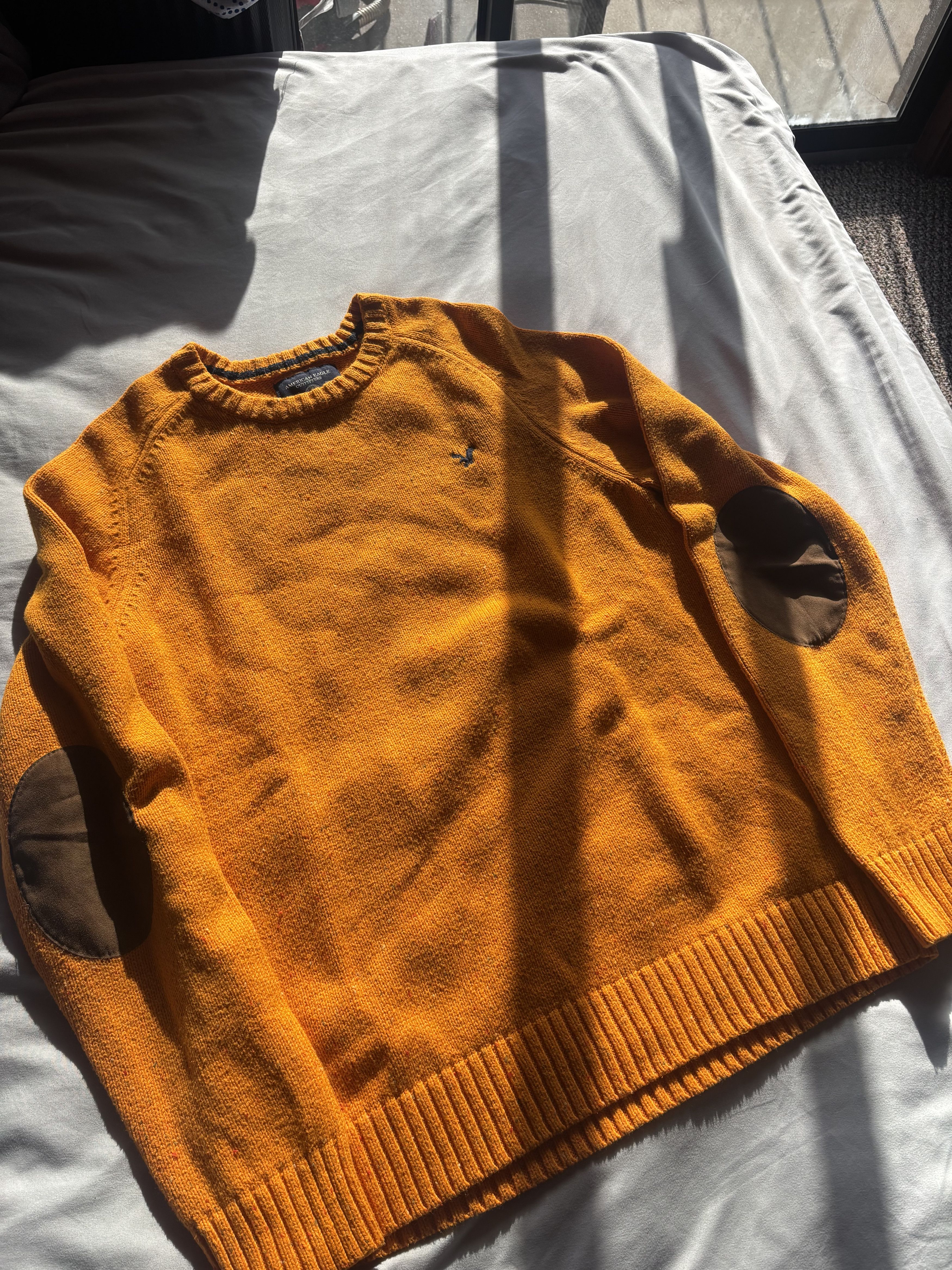 Polo Ralph Lauren Polo Ralph Lauren Crewneck (Orange) Size US XL / EU 56 / 4 - 2 Thumbnail