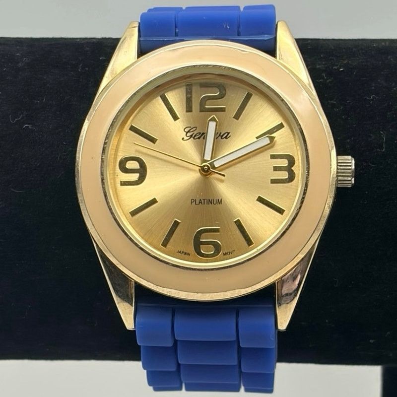 Geneva Blue & Gold Geneva Men’s Watch Size ONE SIZE - 2 Thumbnail