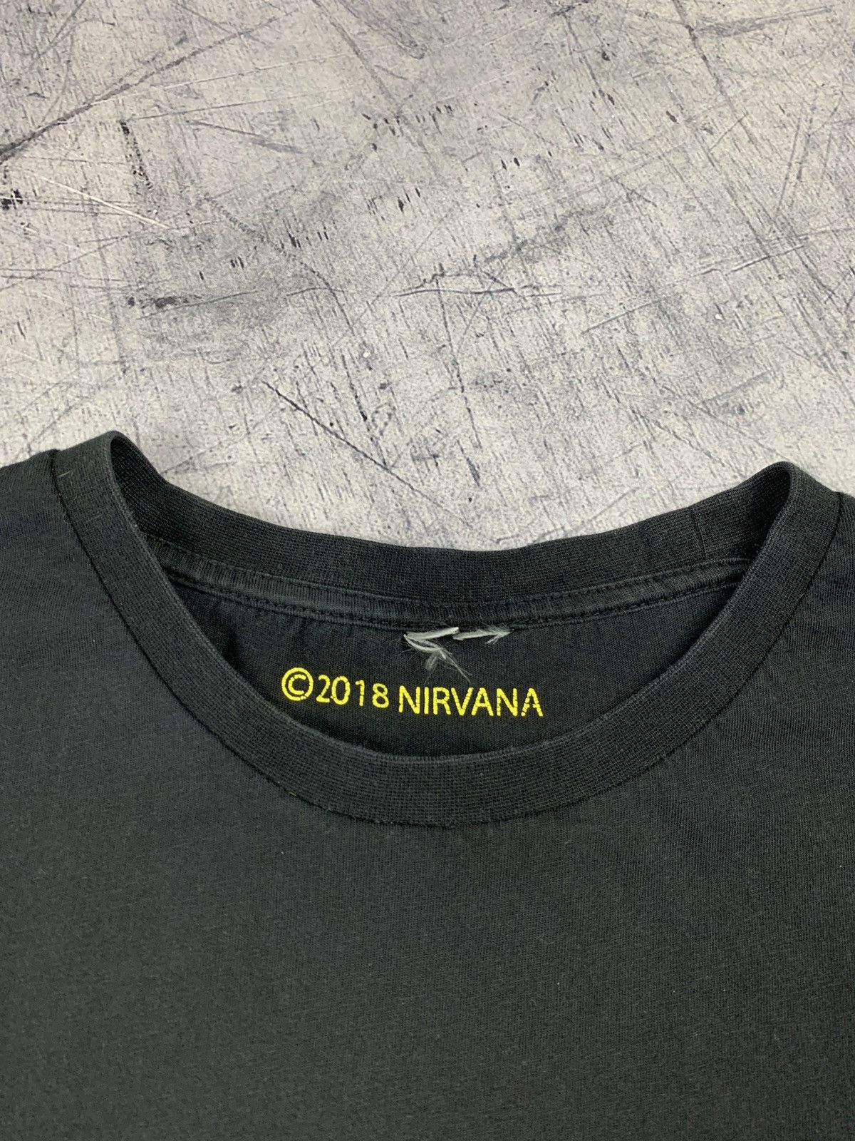 Nirvana Vintage Nirvana Smile Rock Band Tour Graphic Tee Size US M / EU 48-50 / 2 - 7 Thumbnail