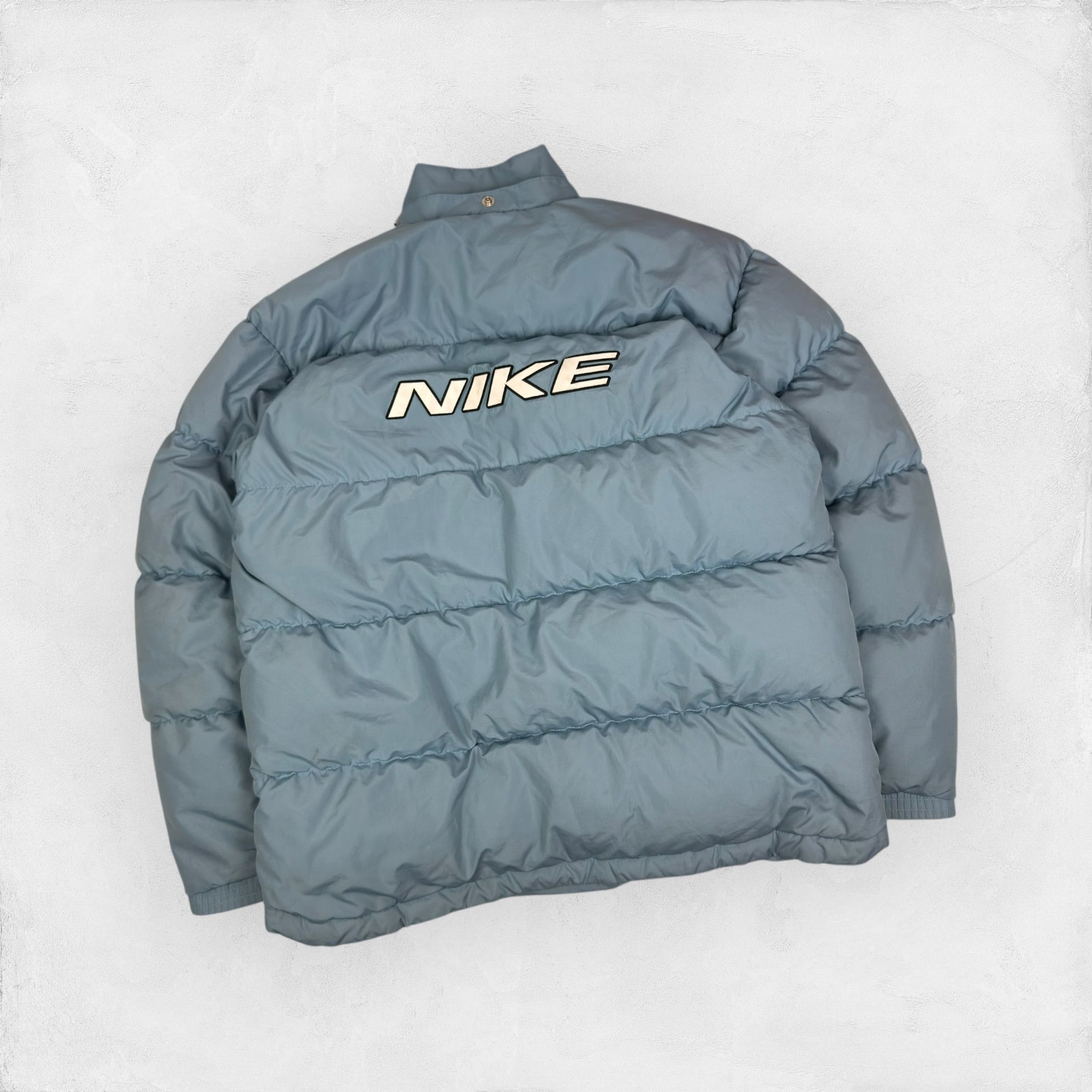 Nike Vintage Nike Womens Full Zip Puffer Down Jacket Large(12-14) Size L / US 10 / IT 46 - 1 Thumbnail
