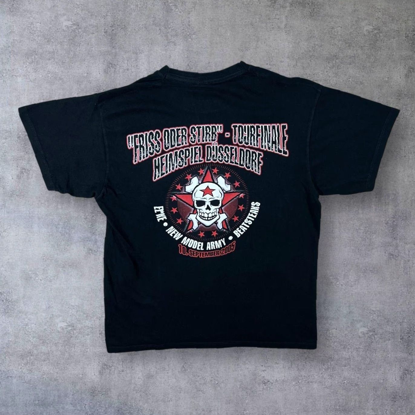 Vintage Promodoro Die Toten Hosen “Heimspiel” Hard Rock Heavy Metal Band T-Shirt Medium Black Vintage Mens Shirt Size US M / EU 48-50 / 2 - 2 Thumbnail