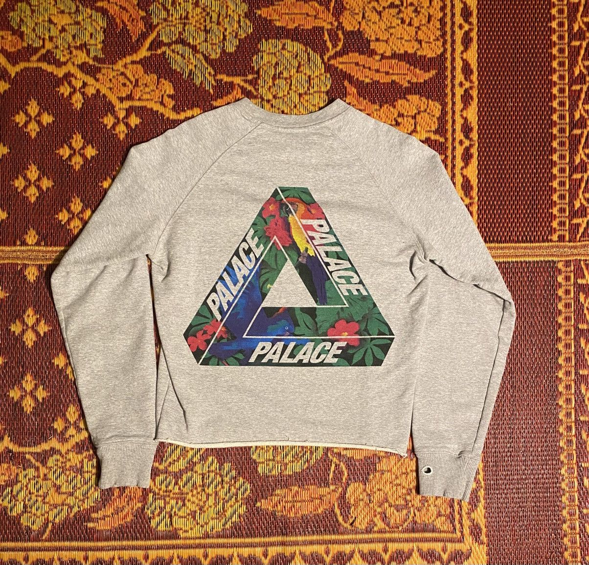 Palace Palace Cropped Tri Ferg Crewneck Size US M / EU 48-50 / 2 - 3 Thumbnail