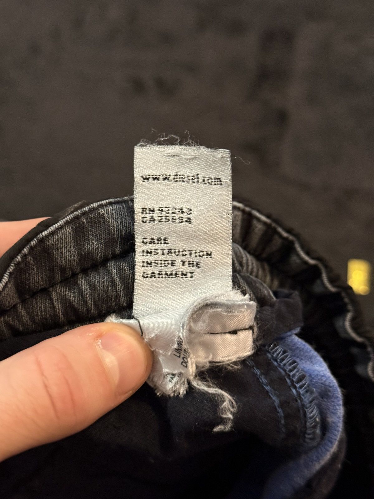 Diesel Vintage Rare Archive Diesel Denim + Sweatpants Hybrid Size US 30 / EU 46 - 8 Thumbnail