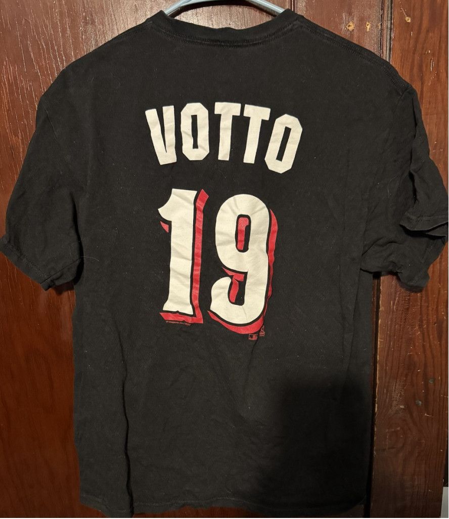 The Unbranded Brand Cincinnati Reds Joey Votto Player T-Shirt Black Men’s Size L Size US L / EU 52-54 / 3 - 1 Thumbnail