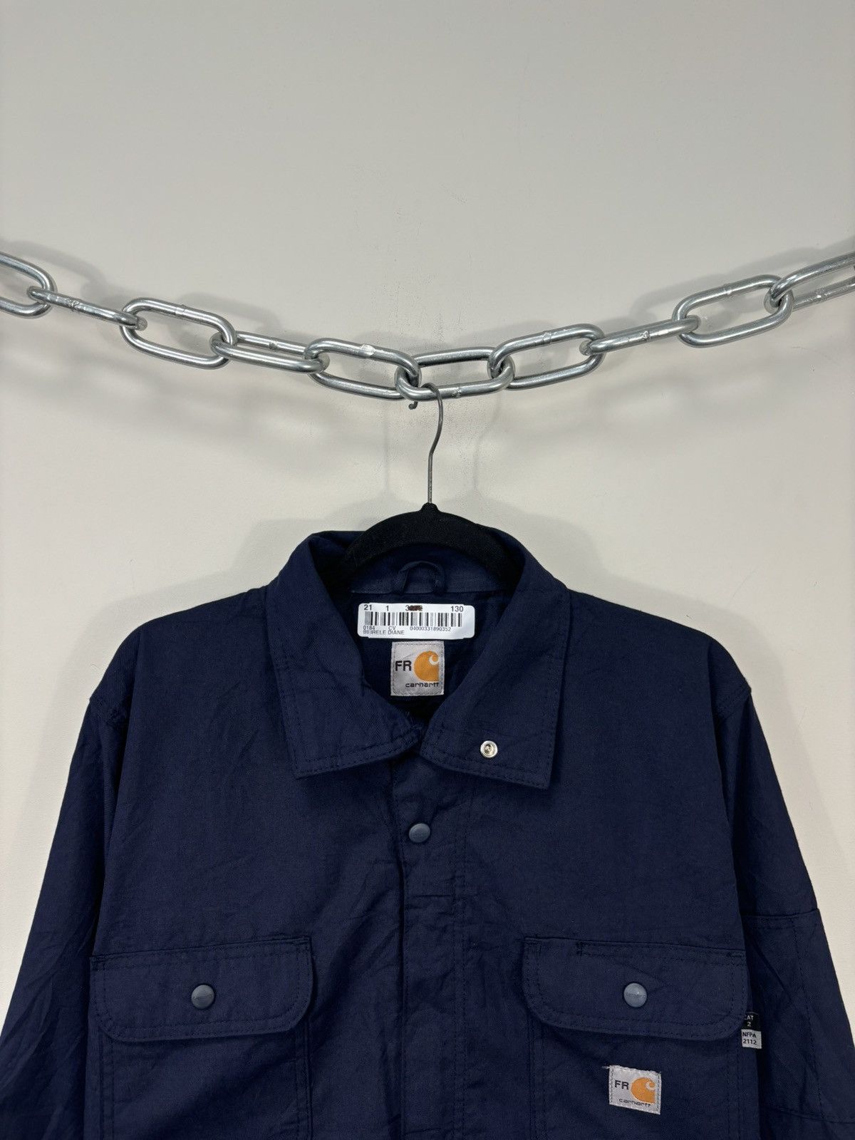 Carhartt Vintage Carhartt Flame Resistant Utility Boxy Cropped Jacket Size US S / EU 44-46 / 1 - 3 Thumbnail