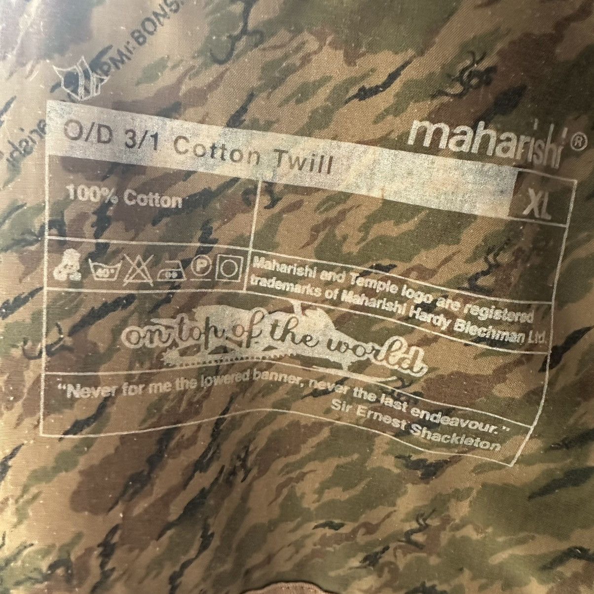 Maharishi Maharishi m 65 jacket embroidered logo Size US XL / EU 56 / 4 - 12 Thumbnail