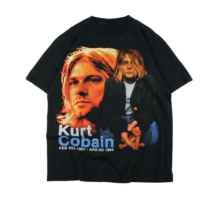 Vintage Vintage 1990s Nirvana Kurt Cobain T-Shirt | Grailed