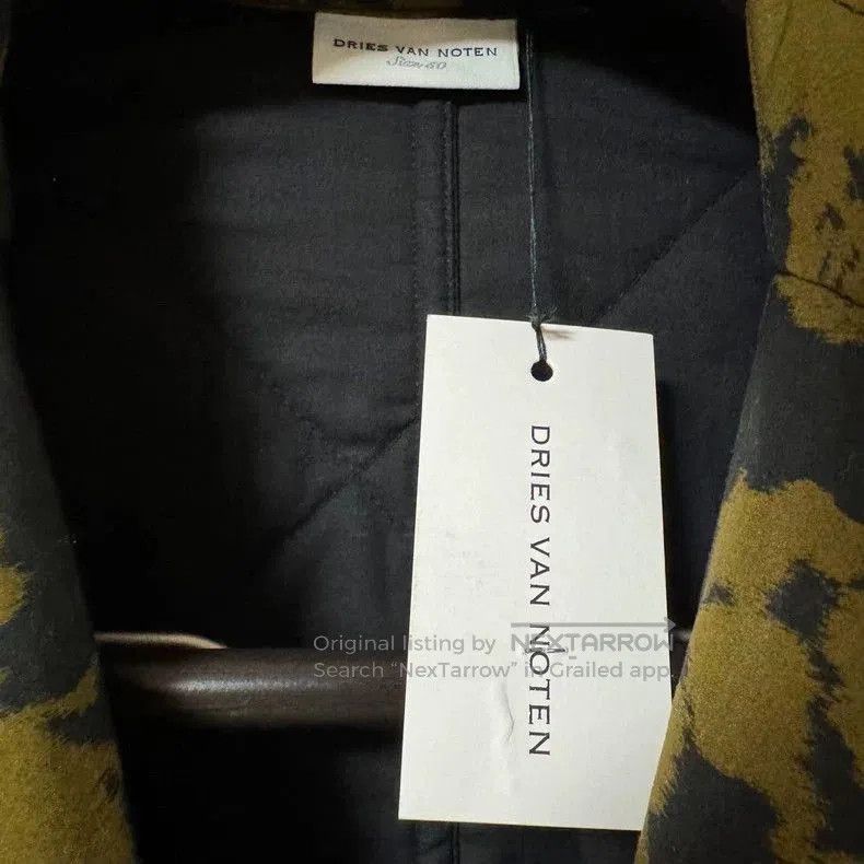 Dries Van Noten Dries Van Noten Quilted Blazer New 50. Size US L / EU 52-54 / 3 - 5 Thumbnail