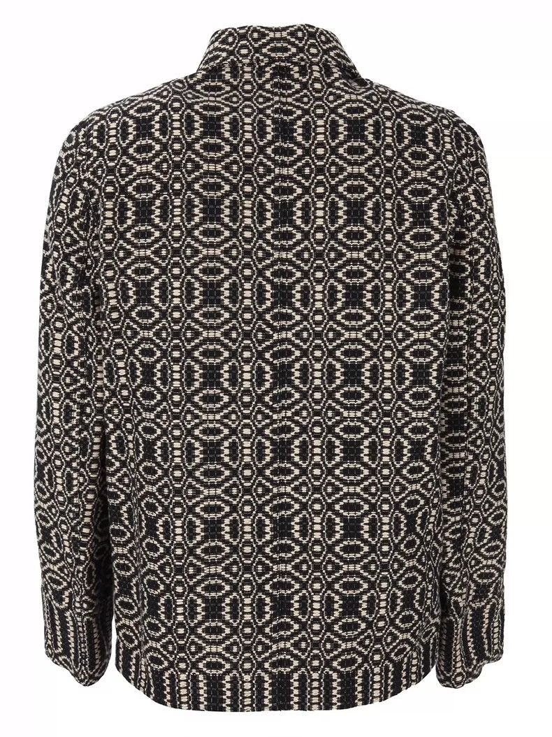 Dior Dior Vintage dark pattern jacquard jacket Size XS / US 0-2 / IT 36-38 - 2 Thumbnail