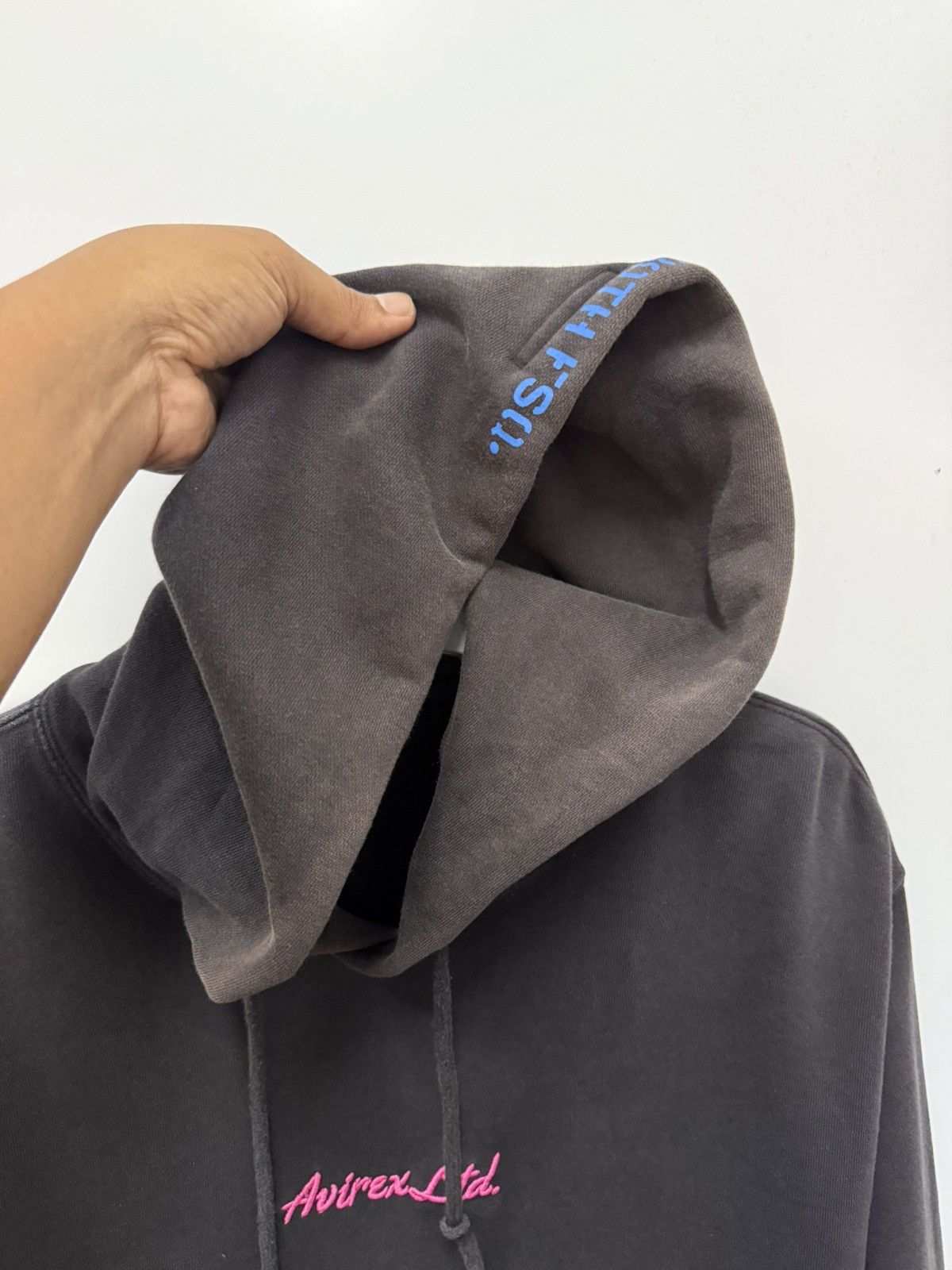 Avirex ⚡️Avirex LTD Marilyn Monroe Logo Jumper Sweat Hoodie - M Size US M / EU 48-50 / 2 - 7 Thumbnail