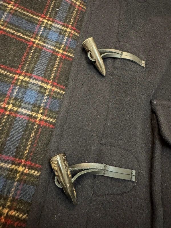 Original Montgomery Montgomery England London Duffle Wool Coat size 38 M Size M / US 6-8 / IT 42-44 - 10 Thumbnail