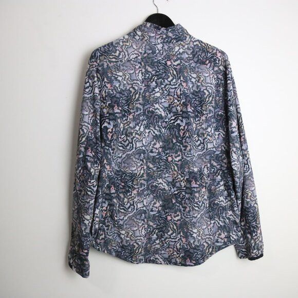 Athleta Athleta Run With It Jacket Kinetic Abstract Multi Zip Up Size XL / US 12-14 / IT 48-50 - 6 Thumbnail