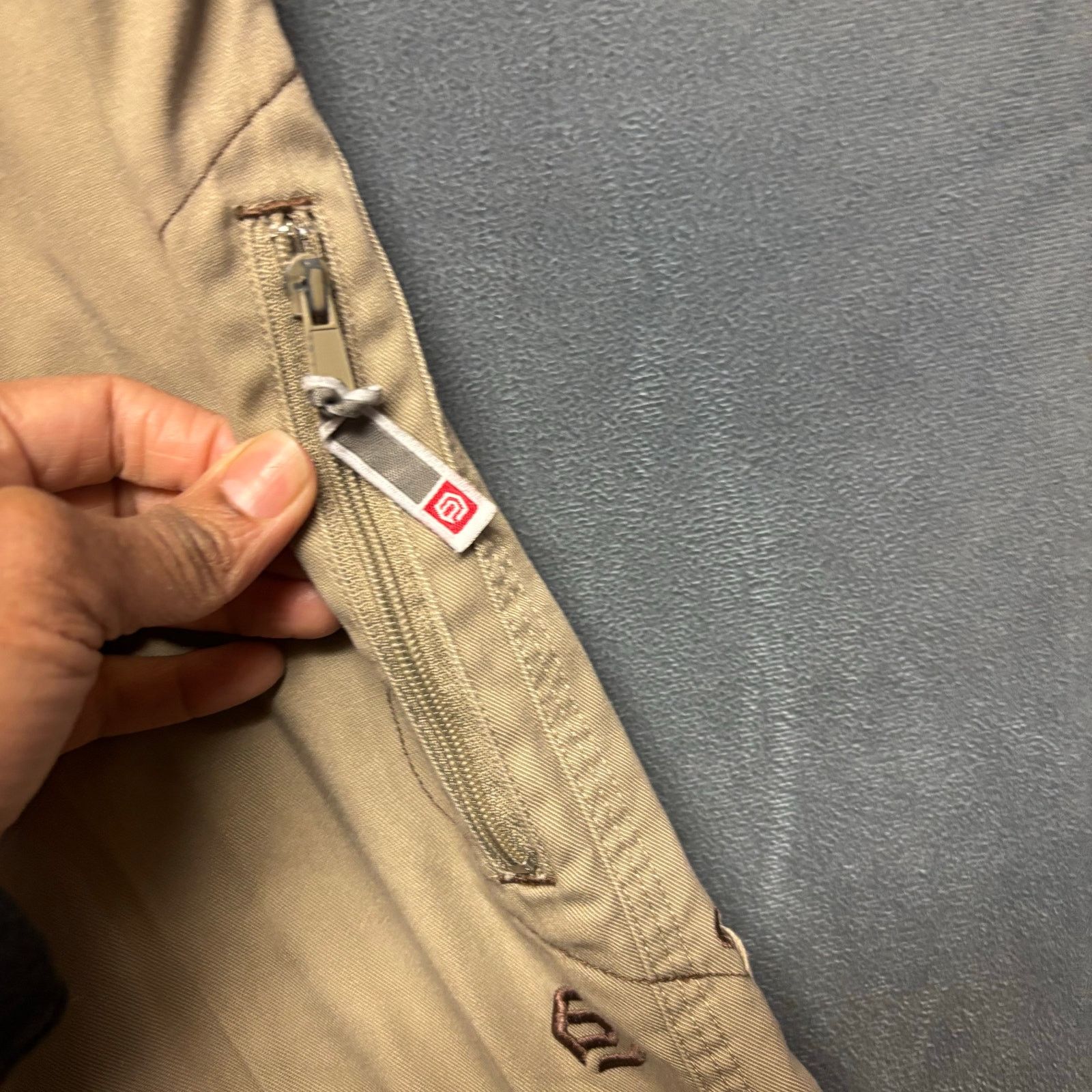Ocean Pacific OP Ocean Pacific Pants Multi Pocketed Chinos Skater Zipper Size US 30 / EU 46 - 8 Thumbnail