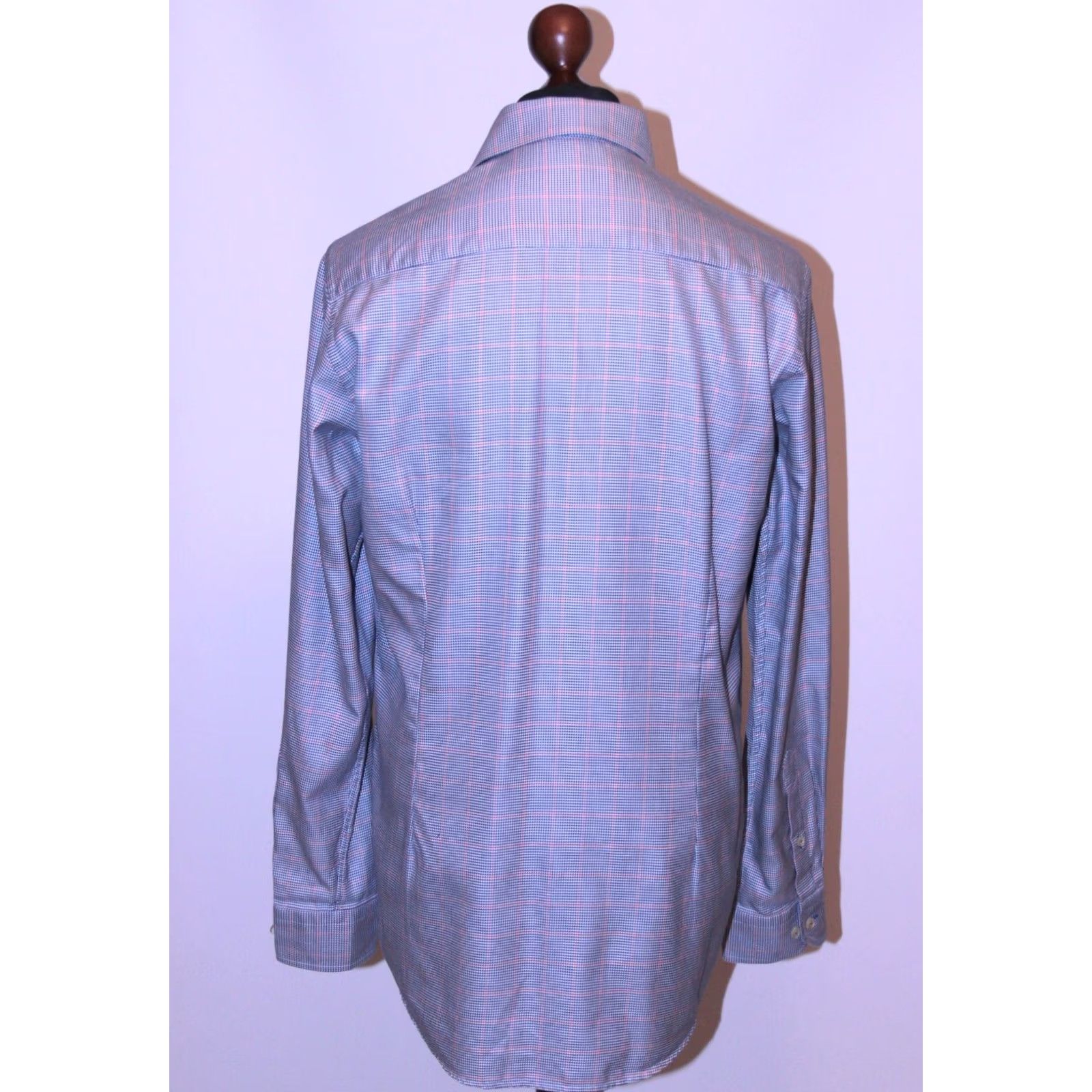 Eton Eton Dress Shirt Mens Size 42 16 1/2 Multicoloured Regular Business-Regular Collar Size US XL / EU 56 / 4 - 4 Thumbnail