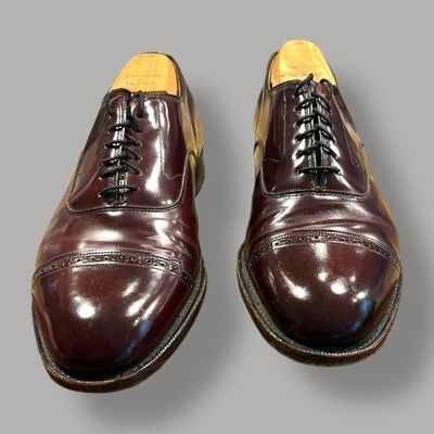 Johnston & Murphy Johnston & Murphy Men’s Aristocrat Cap Toe Color Burgundy s Size US 9 / EU 42 - 1 Thumbnail