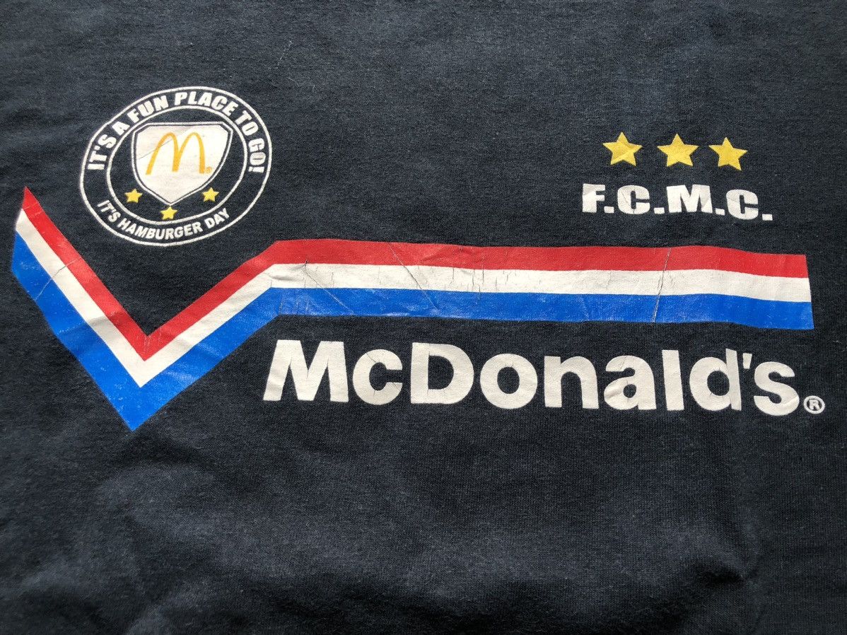 Vintage Vintage 90s Ronald mcdonalds distressed tshirt Size US M / EU 48-50 / 2 - 3 Thumbnail