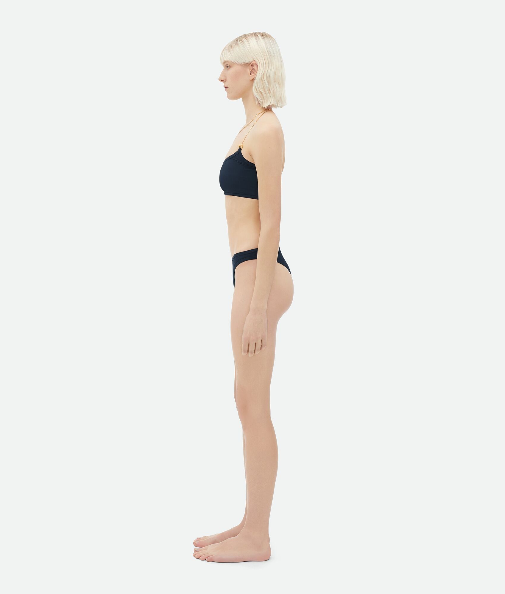Bottega Veneta o1bcso1str0725 Size: M / Chains Stretch Nylon Bikini Size ONE SIZE - 2 Thumbnail