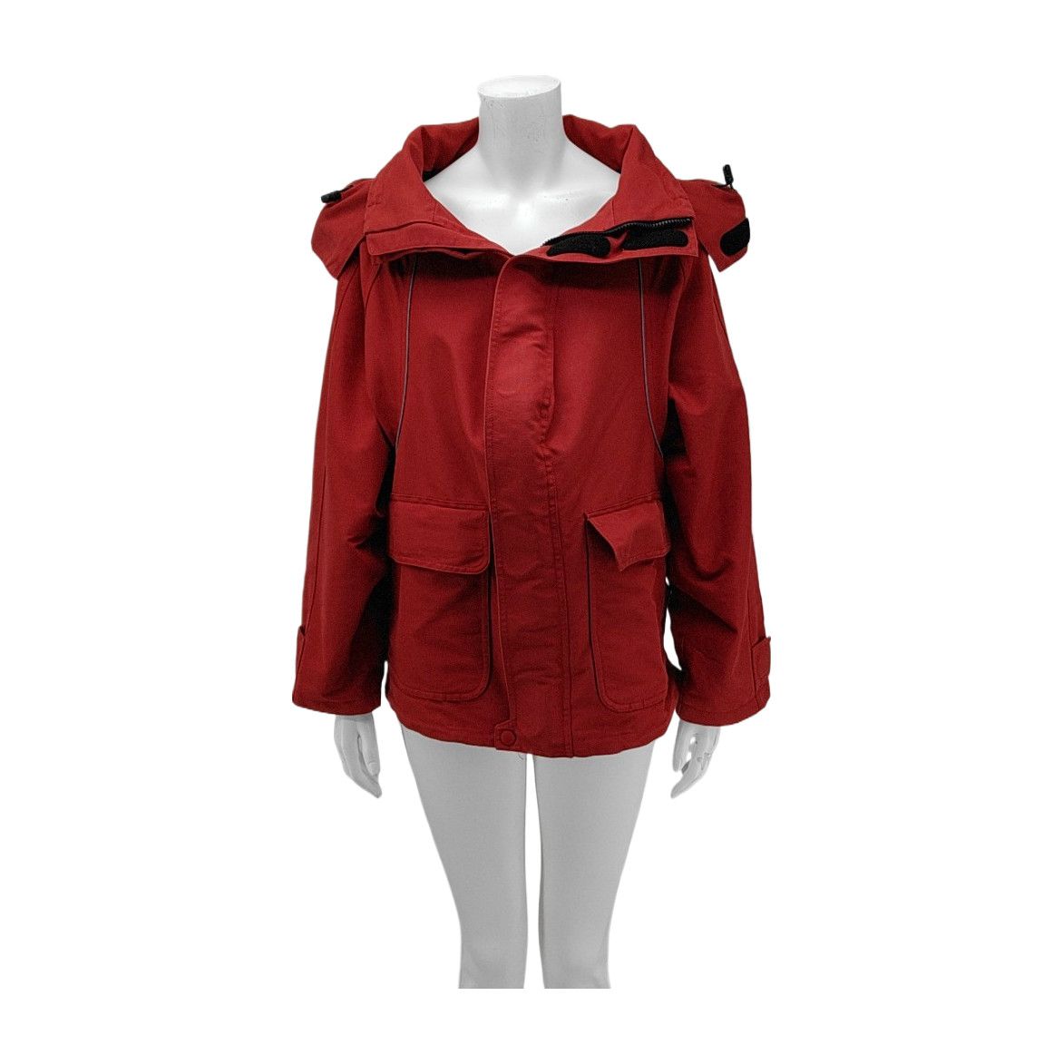 Balenciaga Balenciaga Red Polyamide Blend Jacket Size 34 Size XS / US 0-2 / IT 36-38 - 1 Thumbnail