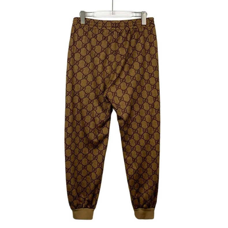 Gucci Gucci Size M Brown logo double G full print drawstring cas Size US 30 / EU 46 - 2 Thumbnail