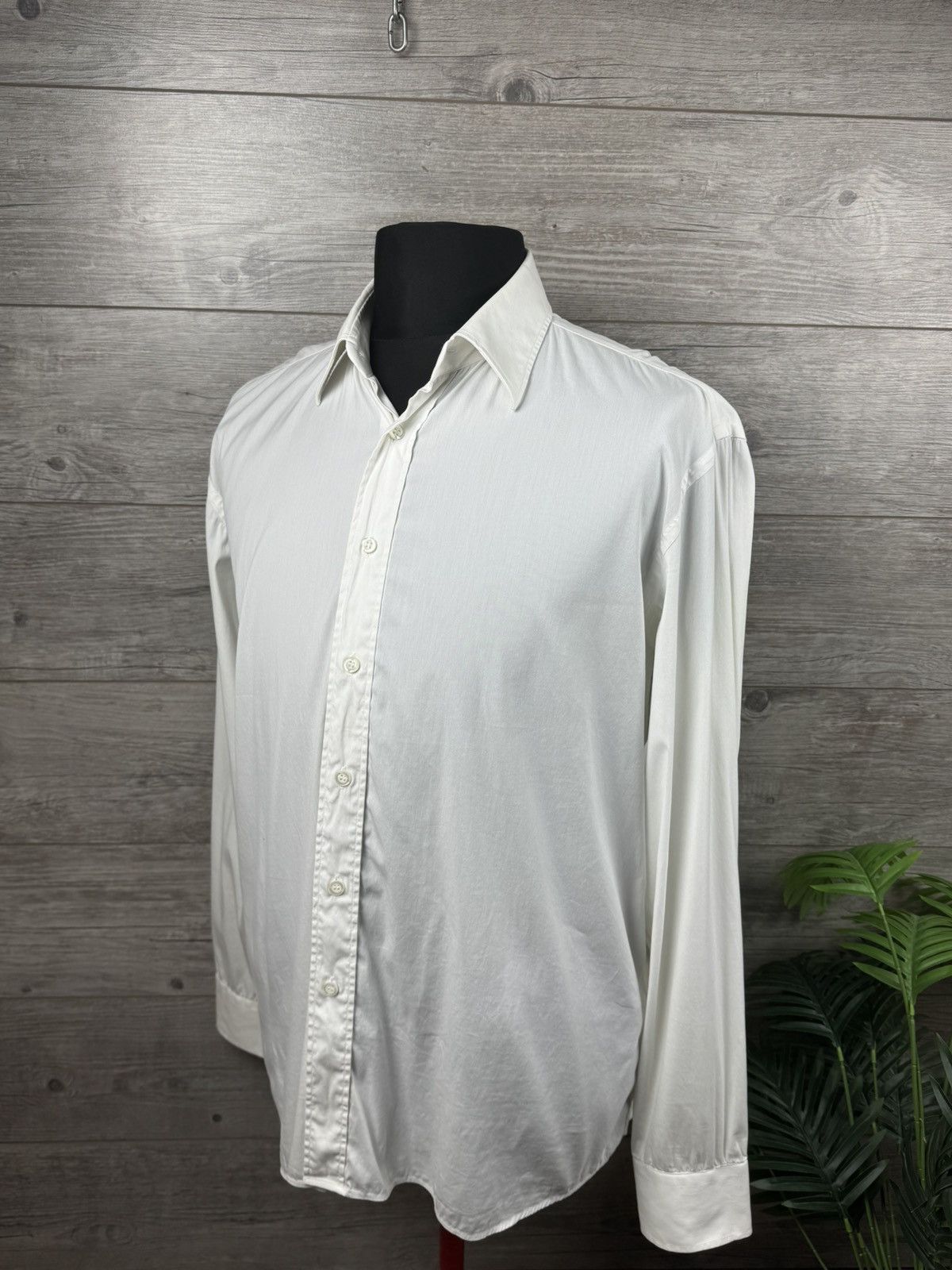 Prada Prada Milano Long-sleeved shirt Luxury polo Size US L / EU 52-54 / 3 - 2 Thumbnail