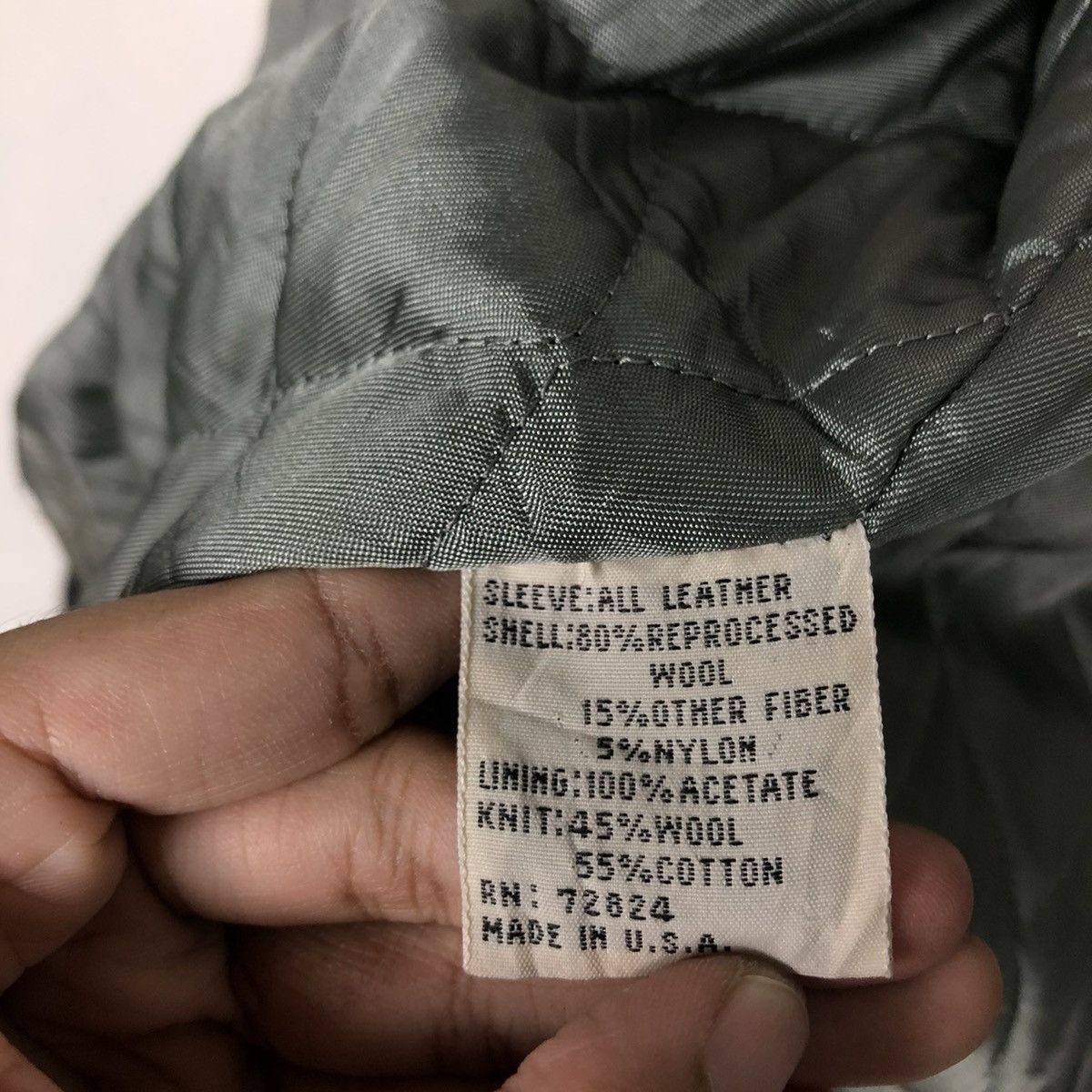 Golden Bear 🔥VINTAGE VARSITY LEATHER JACKET GOLDEN BEAR MADE IN USA Size US L / EU 52-54 / 3 - 20 Thumbnail