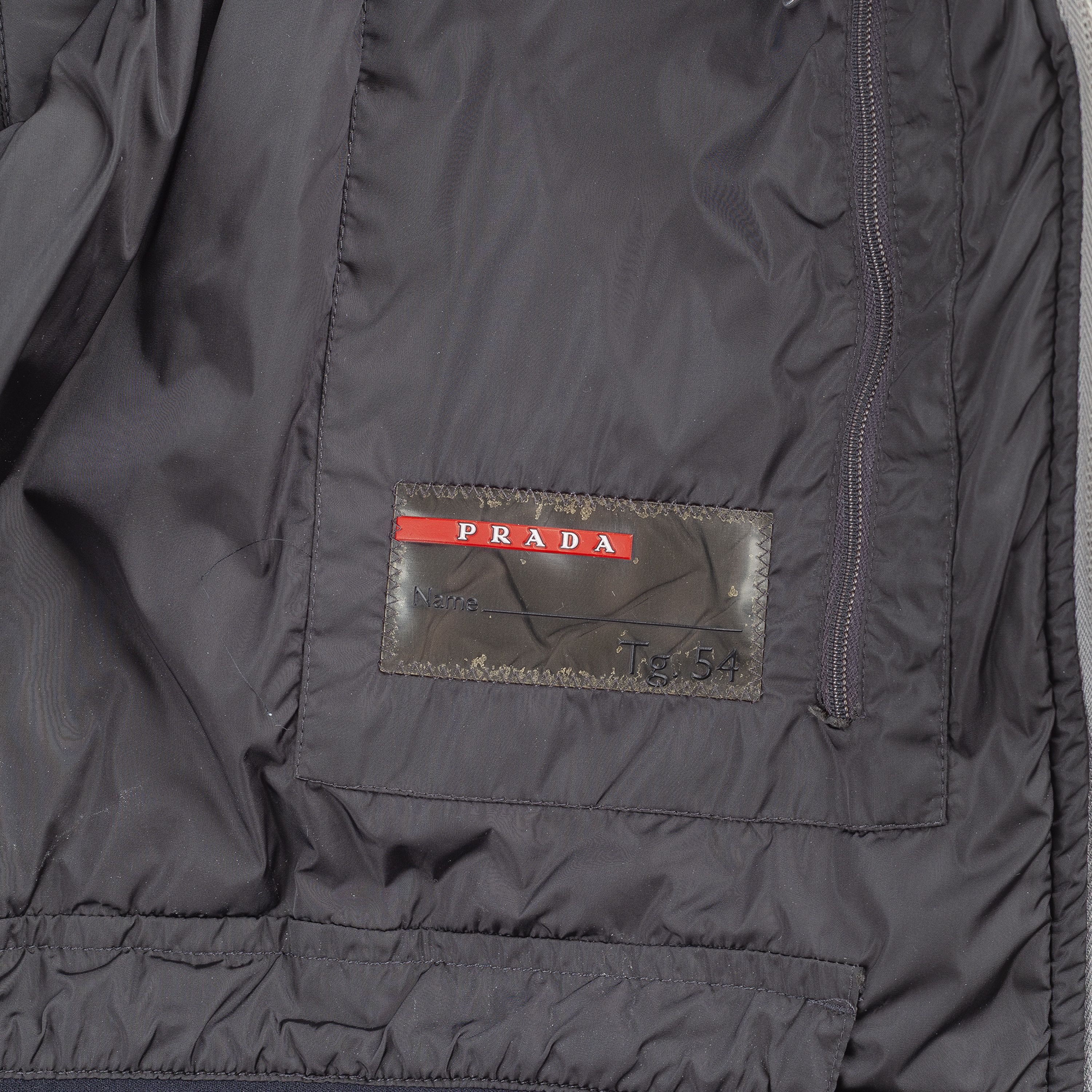 Prada Prada Sport Vintage Active Gray Waterproof Insulated Jacket Size US XL / EU 56 / 4 - 12 Thumbnail