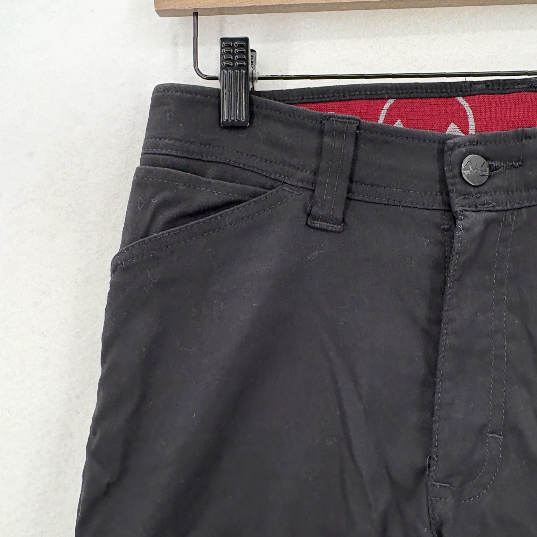 Wrangler Wrangler Outdoor Series Pants Mens 29x30 Black Cargo Straight Leg Stretch Hiking Size US 29 - 3 Thumbnail