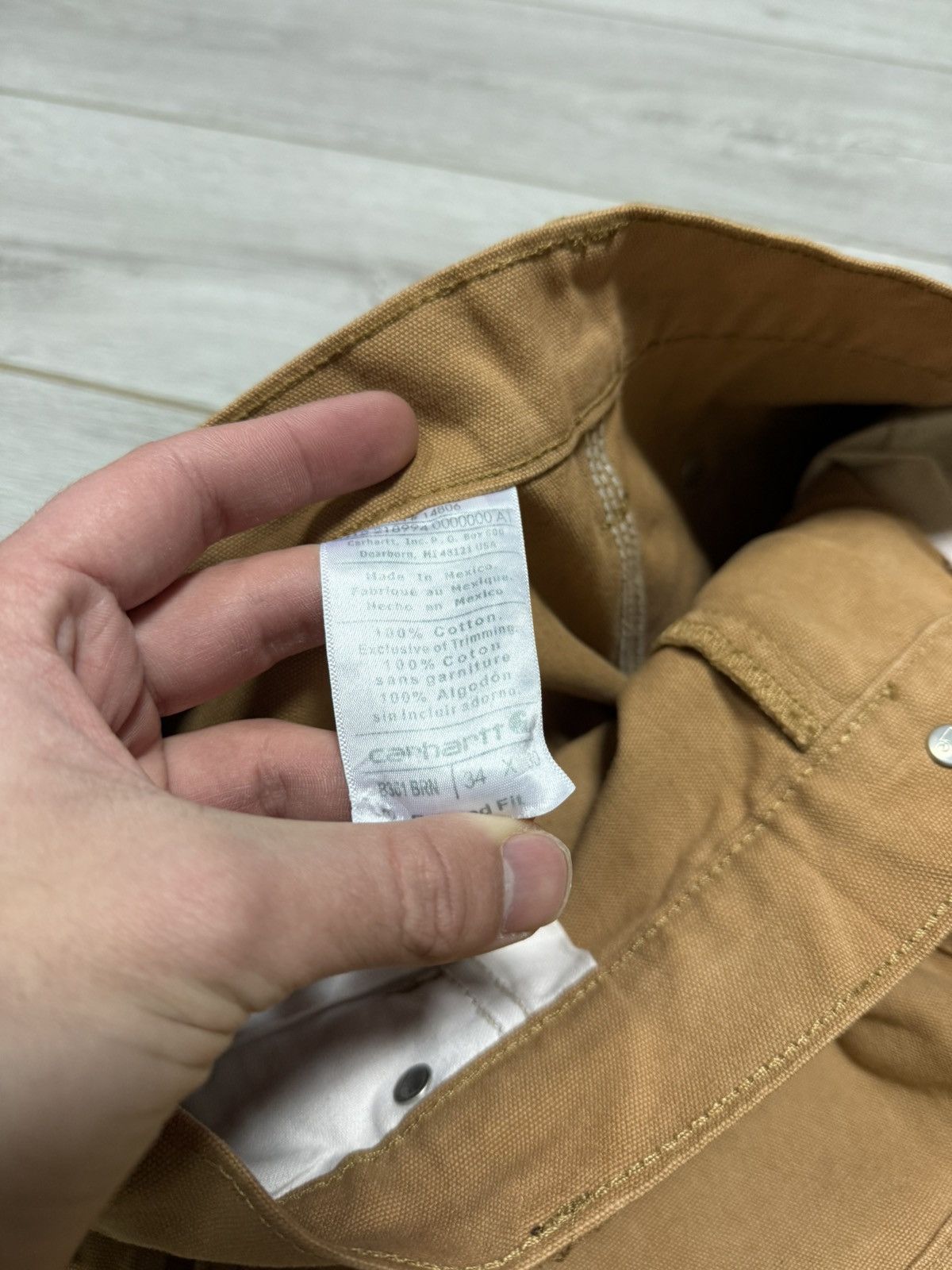 Carhartt Carhartt double knee vintage canvas carpenter pants Size US 34 / EU 50 - 7 Thumbnail