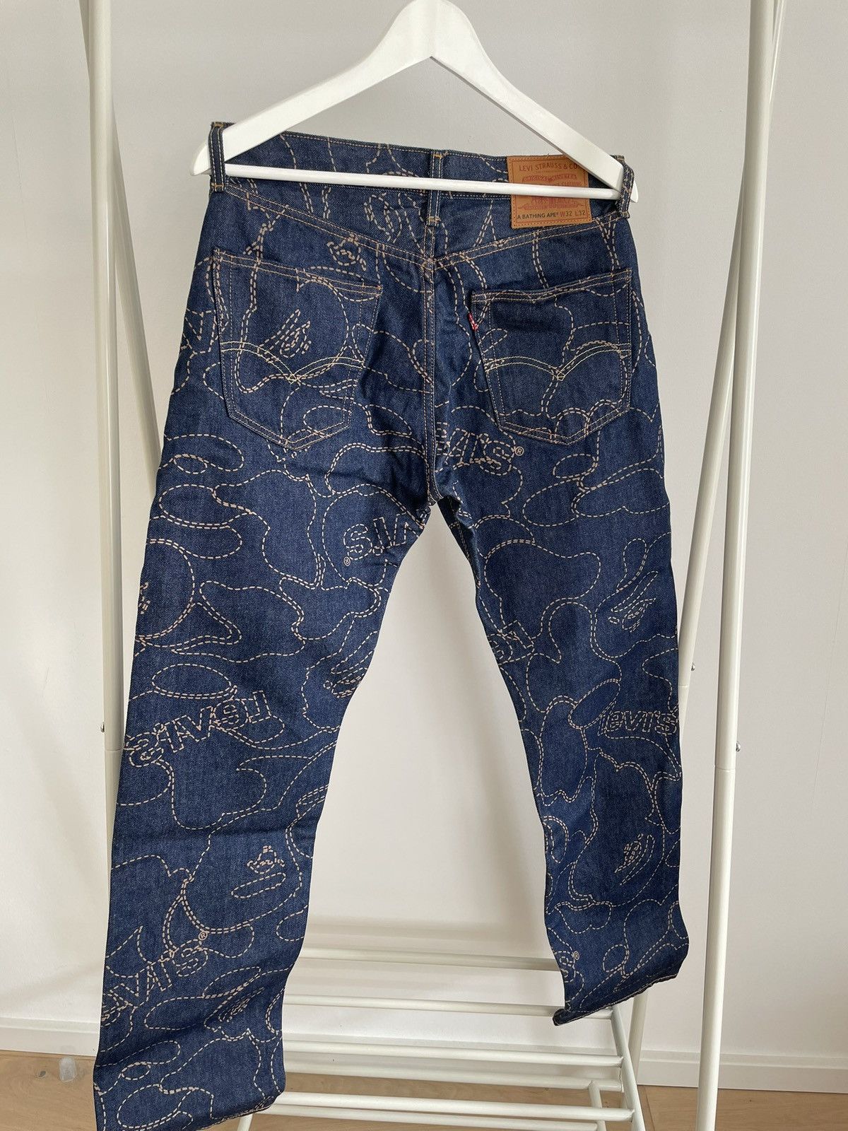 Bape × Levi's Bape x Levi’s Japanese Denim Size US 32 / EU 48 - 2 Thumbnail