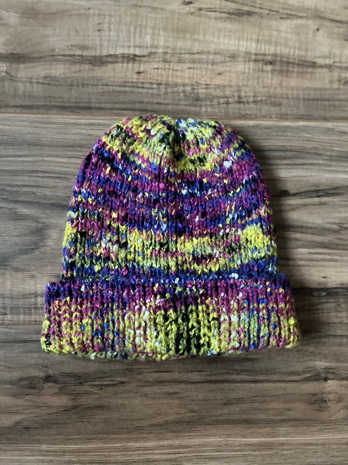 Pre-owned Supreme Space Dye Beanie In Purple